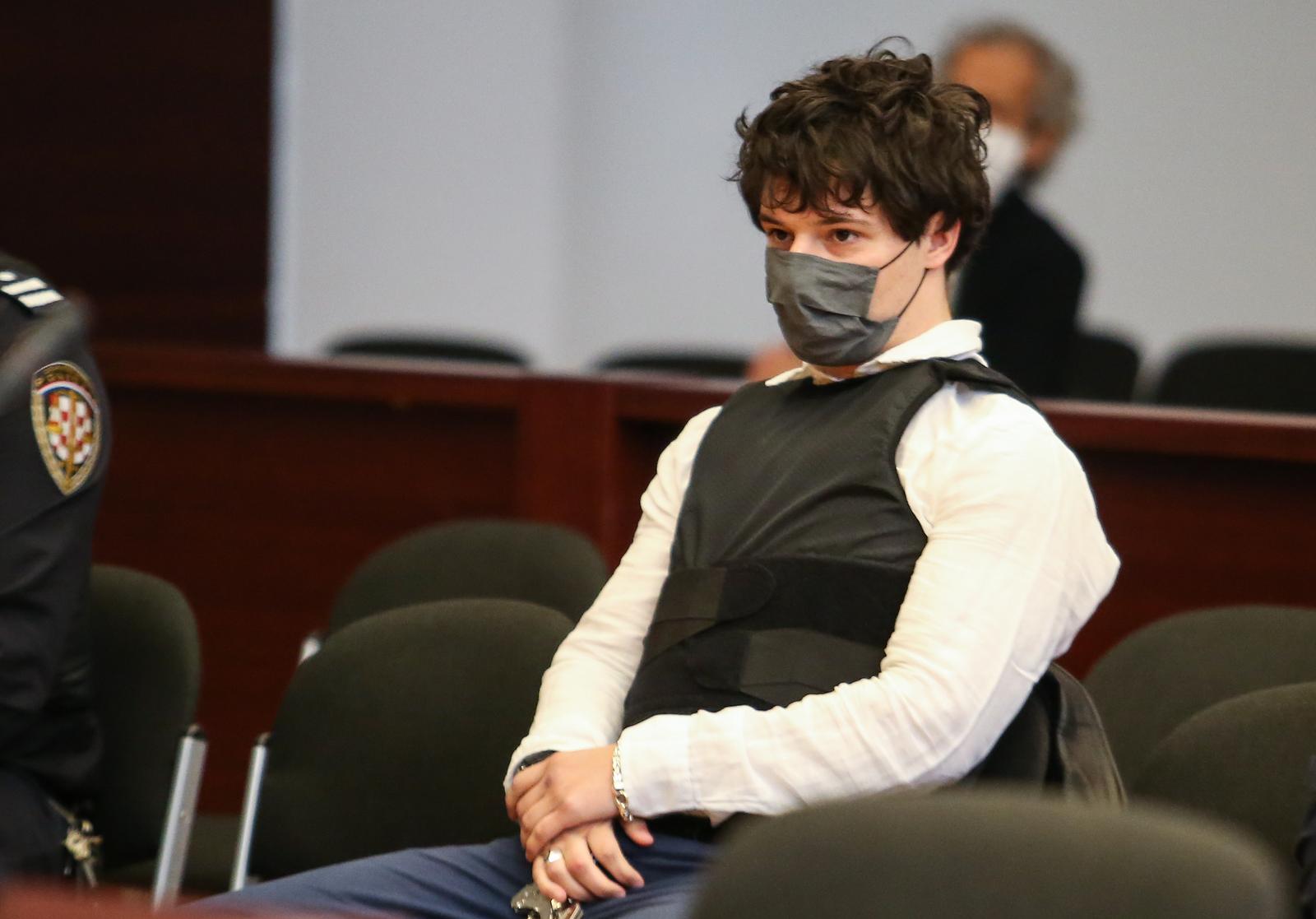 23.02.2021., Split - Na Zupanijskom sudu izrecena je presuda Filipu Zavadlavu za trostruko ubojstvo. Photo: Ivo Cagalj/PIXSELL