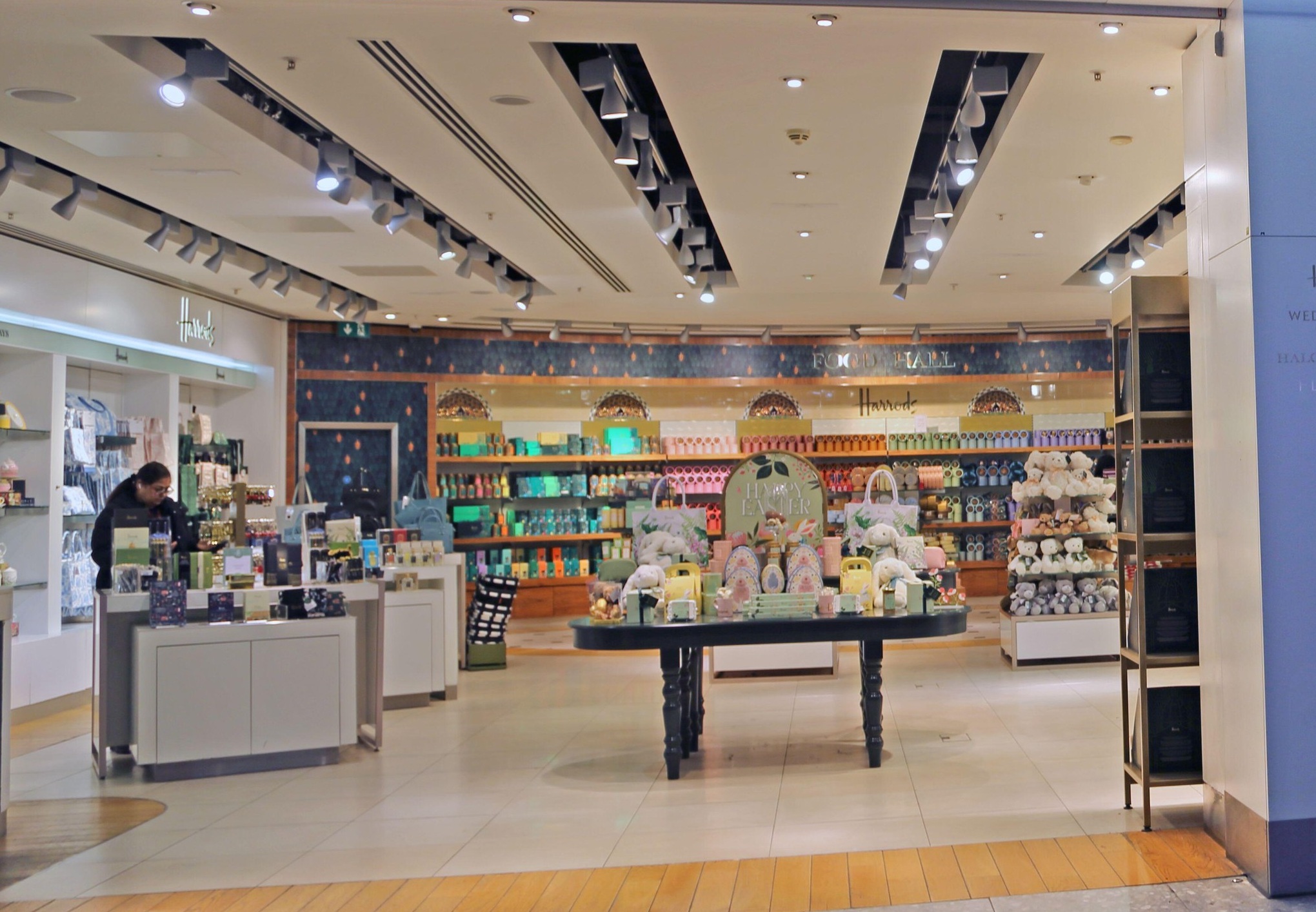 Harrods Store at Terminal Four Heathrow Airport London England