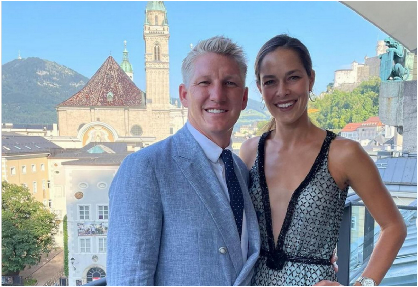 Ana Ivanović i Bastijan Švajnštajger