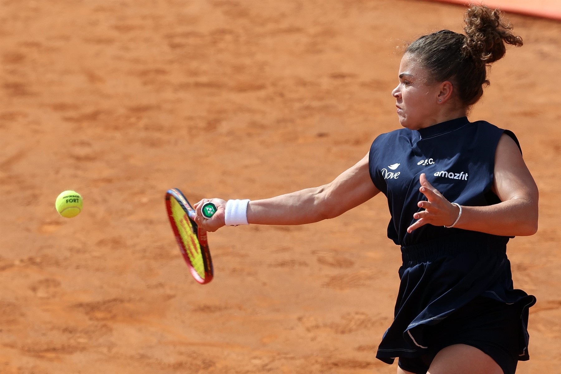 Tennis: WTA Masters 1000 women at the Foro Italico in Rome - Jasmine Paolini (ITA) competing against Peyton Stearns (USA)
