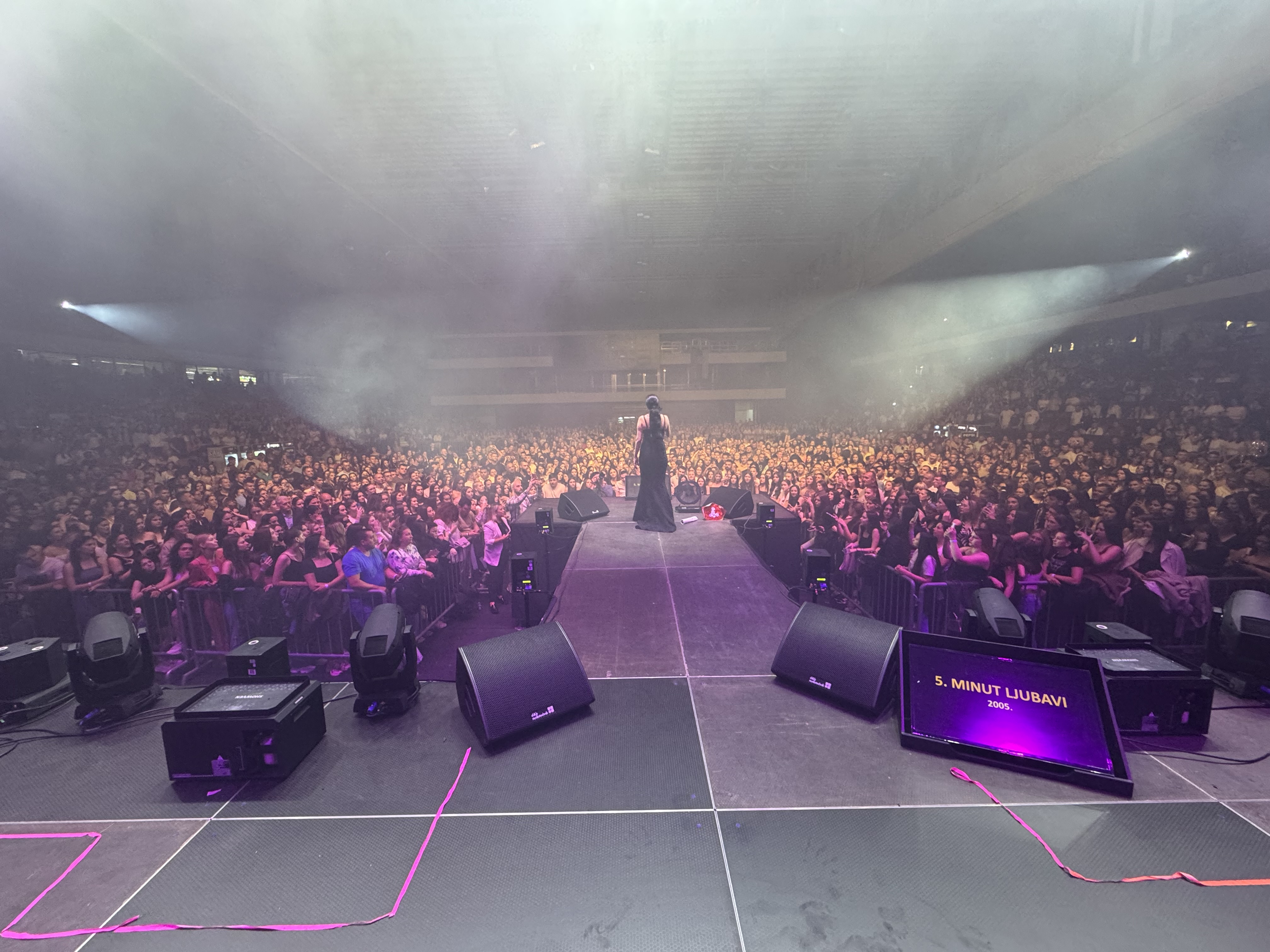 Novi Sad, Tanja Savić. Koncert Tanje Savić u Novom Sadu Foto: Goran Jovanović