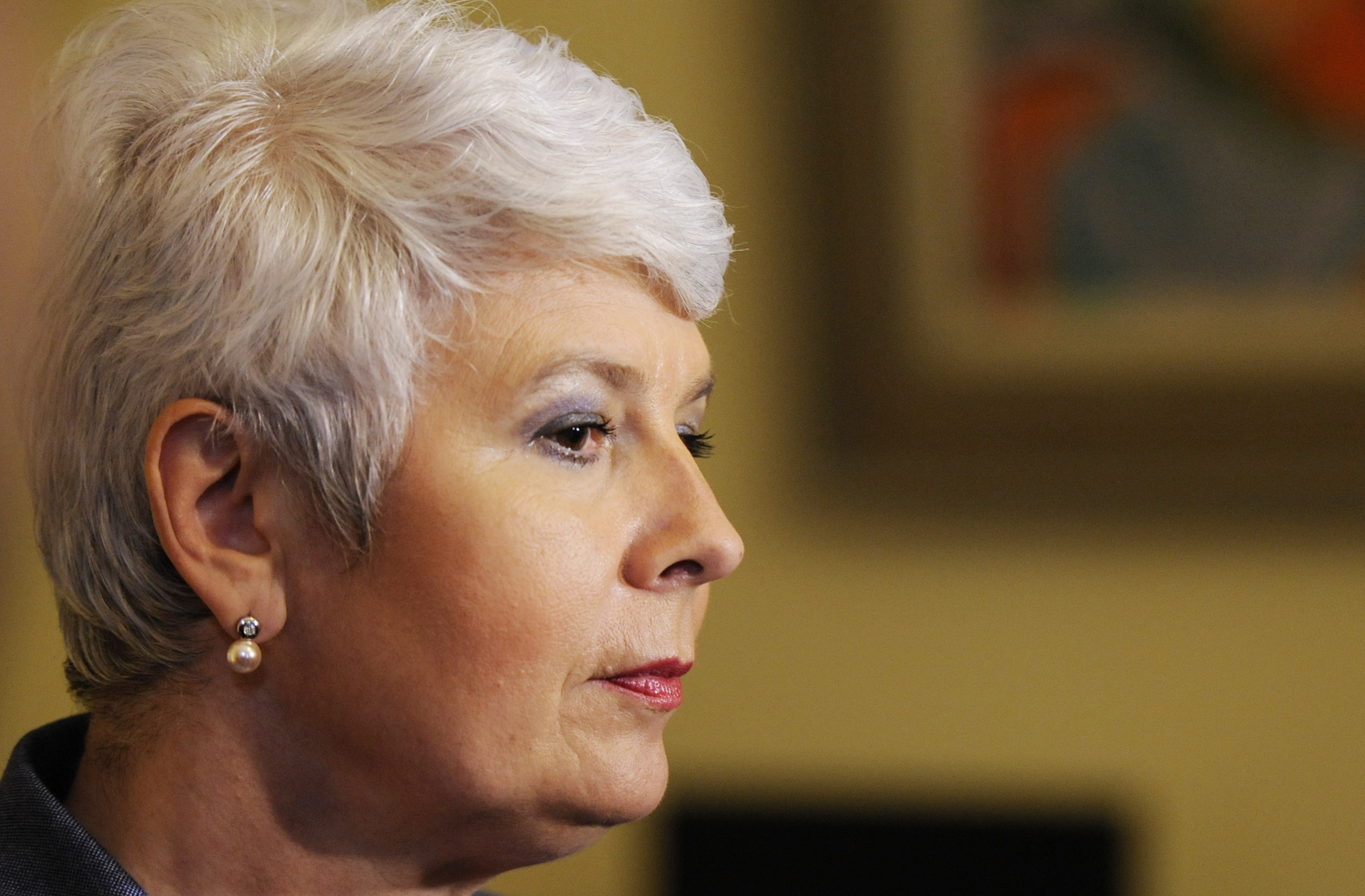 Croatian Prime Minister Jadranka Kosor visits