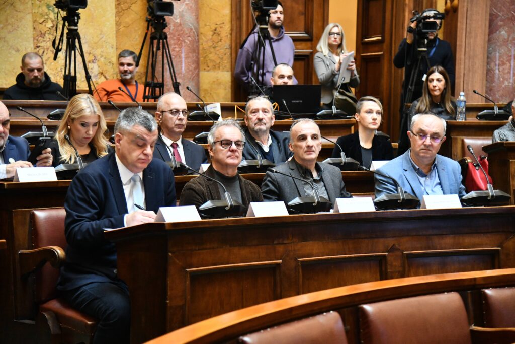 Beograd, 23.01.2025. - Javni razgovor sa predlozenim kandidatima za clanove Saveta Regulatornog tela (REM) za elektronske medije odrzan je danas u Domu Narodne skupstine. (BETAPHOTO/MILAN ILIC)
