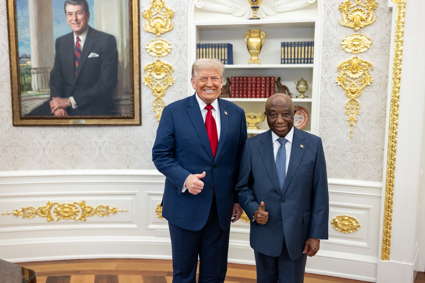 Trump Hosts Multilateral Luncheon With African Leaders