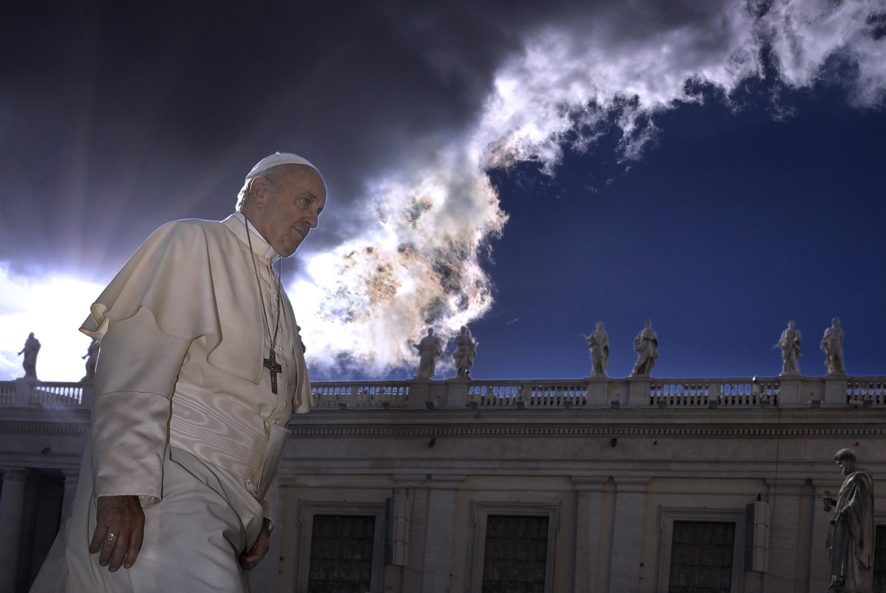 Pope Francis has died on Easter Monday aged 88 at the Vatican **FILE PHOTOS**