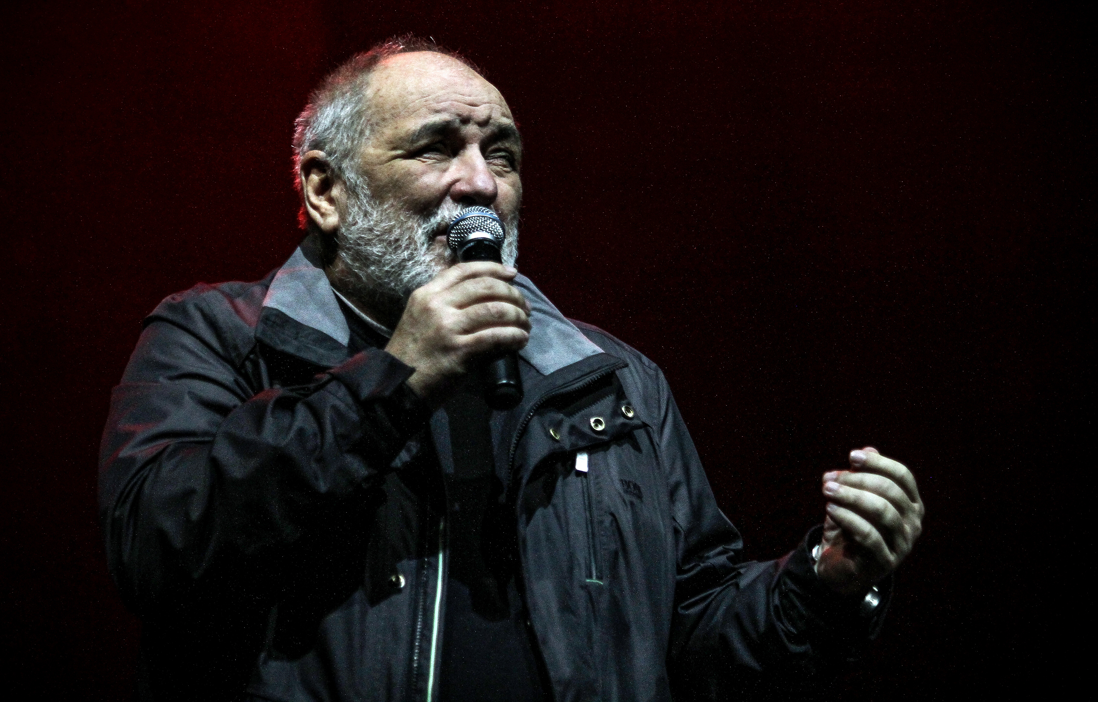 02, December, 2018, Belgrade - Concert of Djordje Balasevic held in Kombank dvorana. Djordje Balasevic. Photo: Stefan Tomasevic/ATAImages
02, decembar, 2018, Beograd - Koncert Djordja Balasevica u Kombank dvorani. Foto: Antonio Ahel/ATAImages