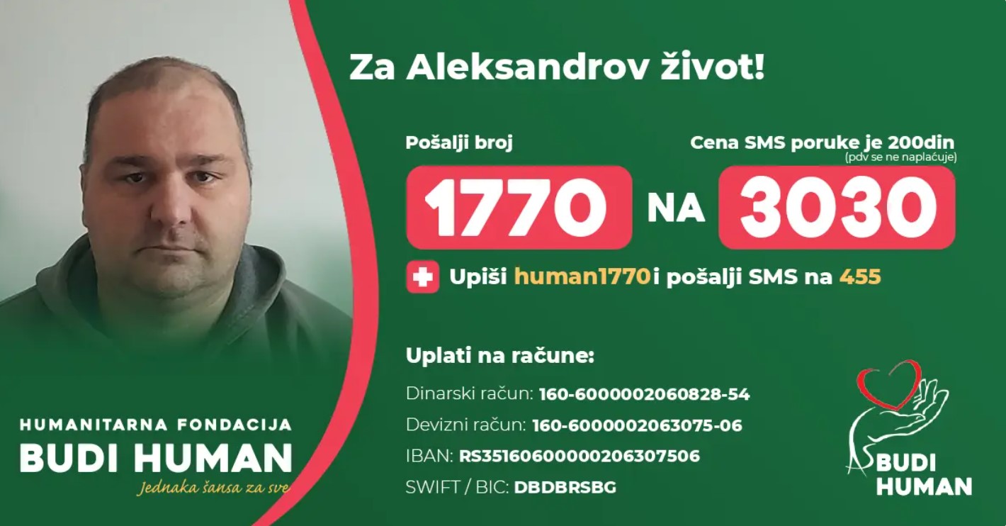 Aleksandar Perišić, humanitarna fondacija