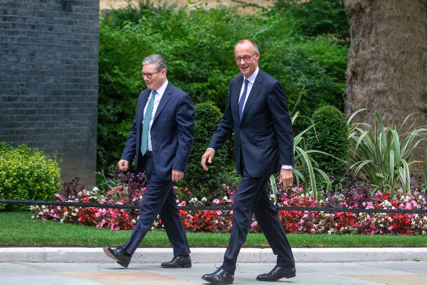 Keir Starmer Meets Friedrich Merz In Downing Street, London, England, United Kingdom - 17 Jul 2025