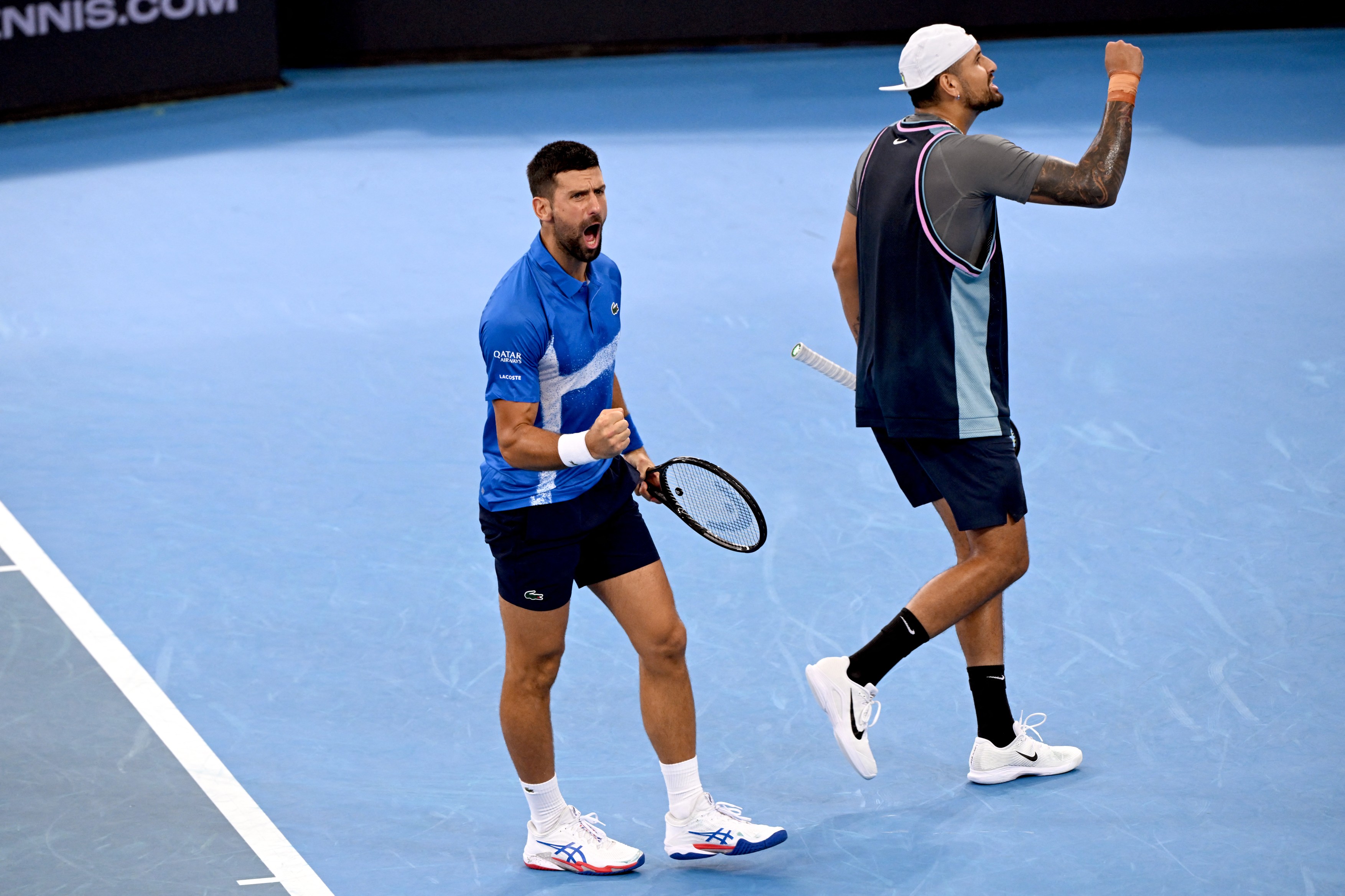 Novak Đoković i Nik Kirjos