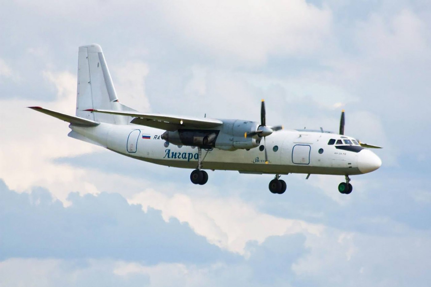 An-24 passenger plane