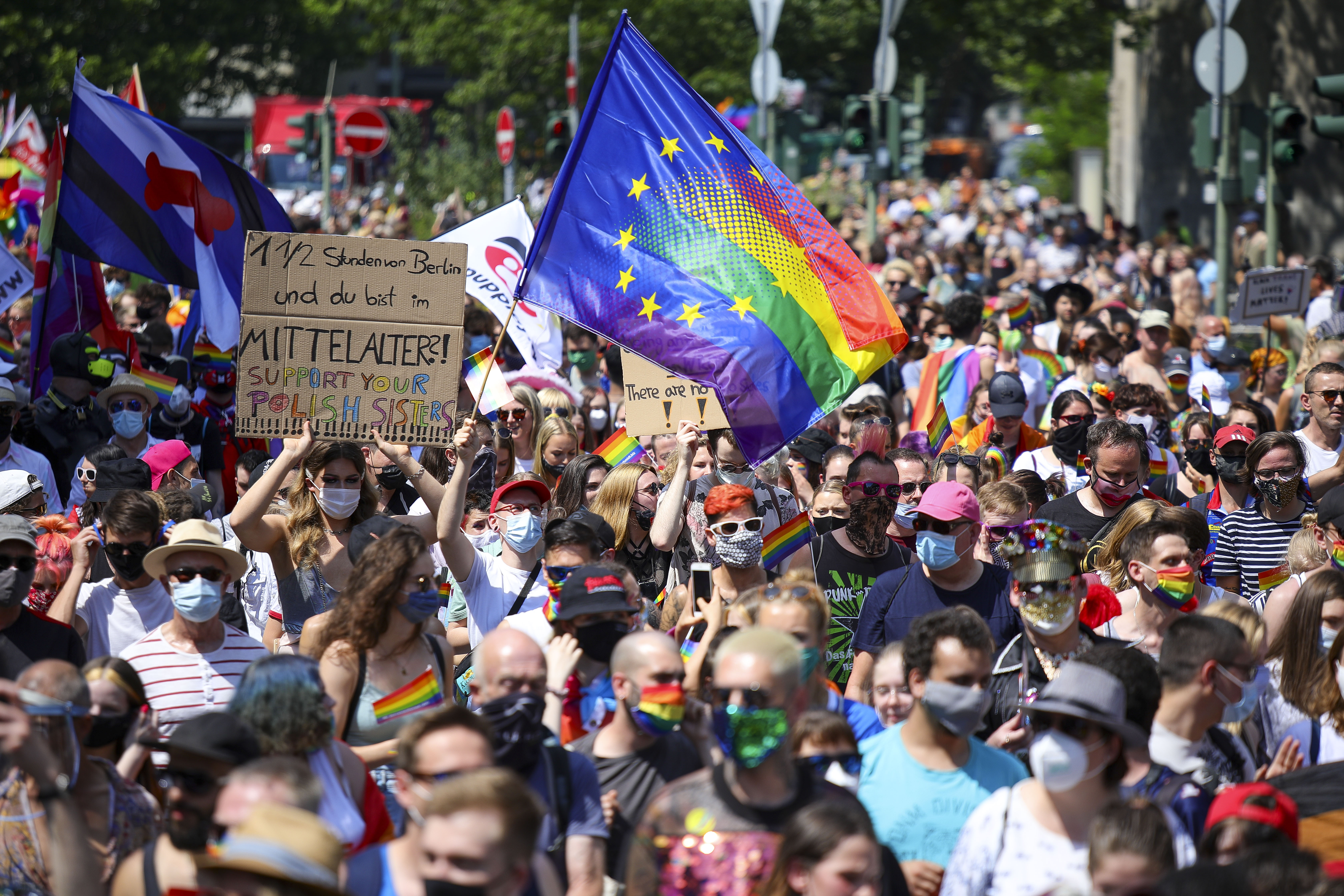 'Pride Berlin' demonstration