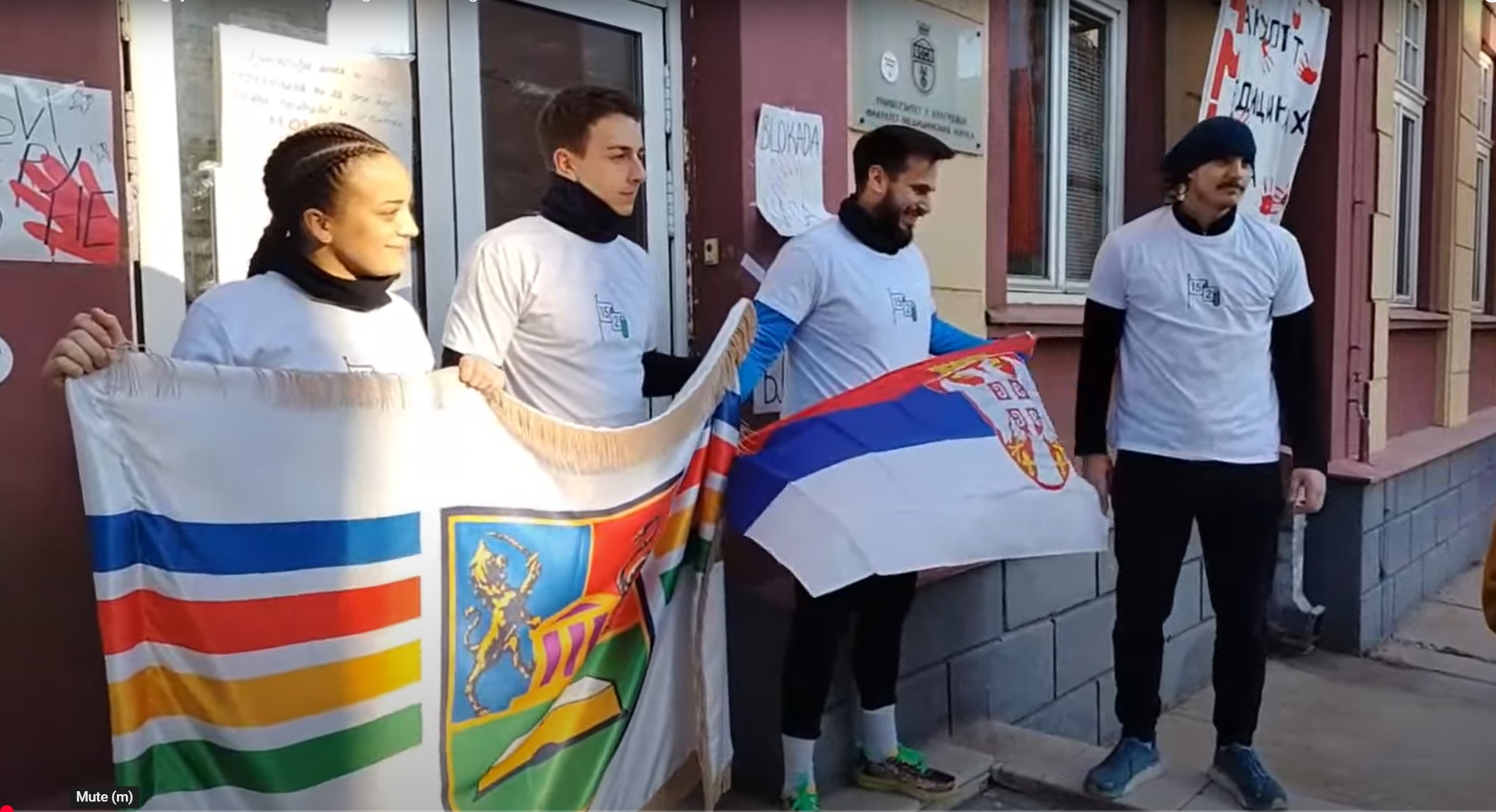 Studenti trče od Kragujevca do Hrama Svetog Save u Beogradu.