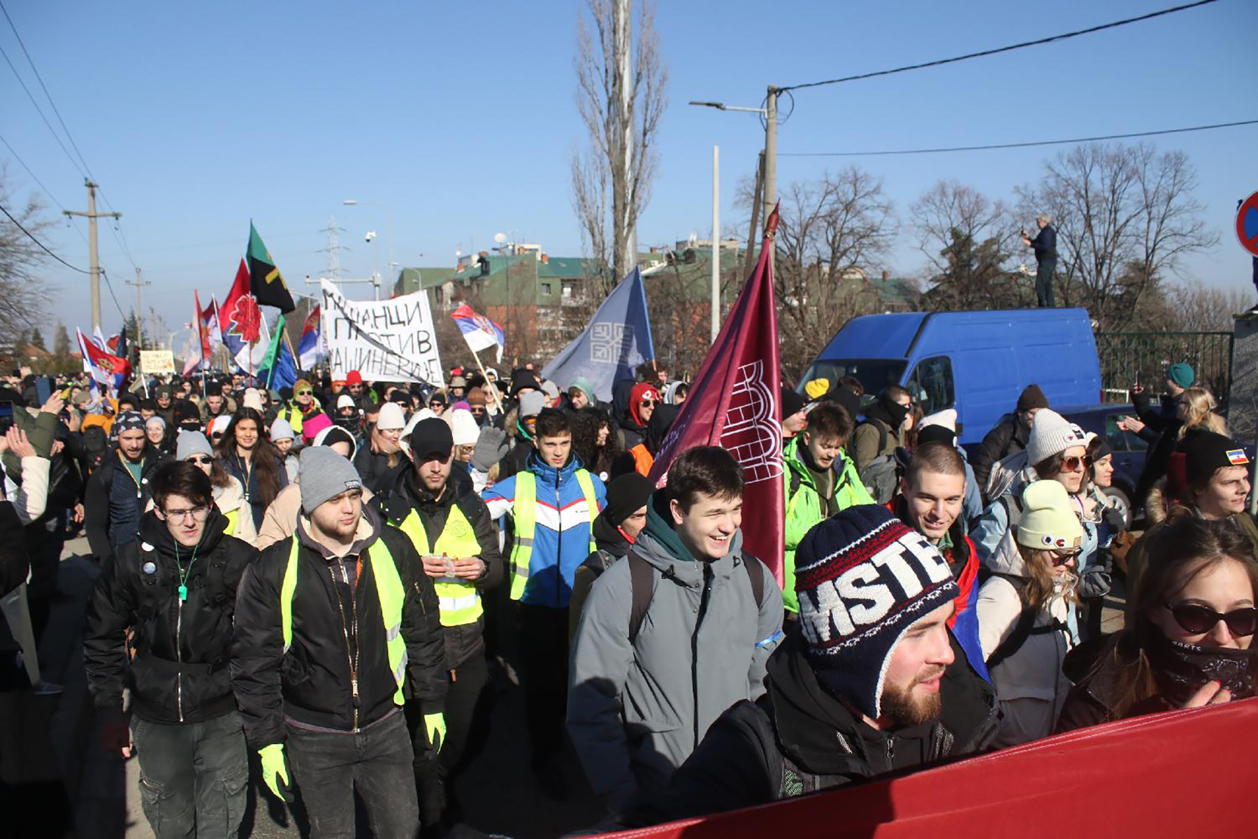 Mesto: Beograd
Datum: Tue Feb 11 11:48:22 CET 2025
Dogadjaj: DRUŠTVO - Studenti koji pešače do Kragujevca, krenuli su sa platoa ispred Farmaceutskog fakulteta
Fotoreporter: Zoran Mrđa
Izvor: FoNet