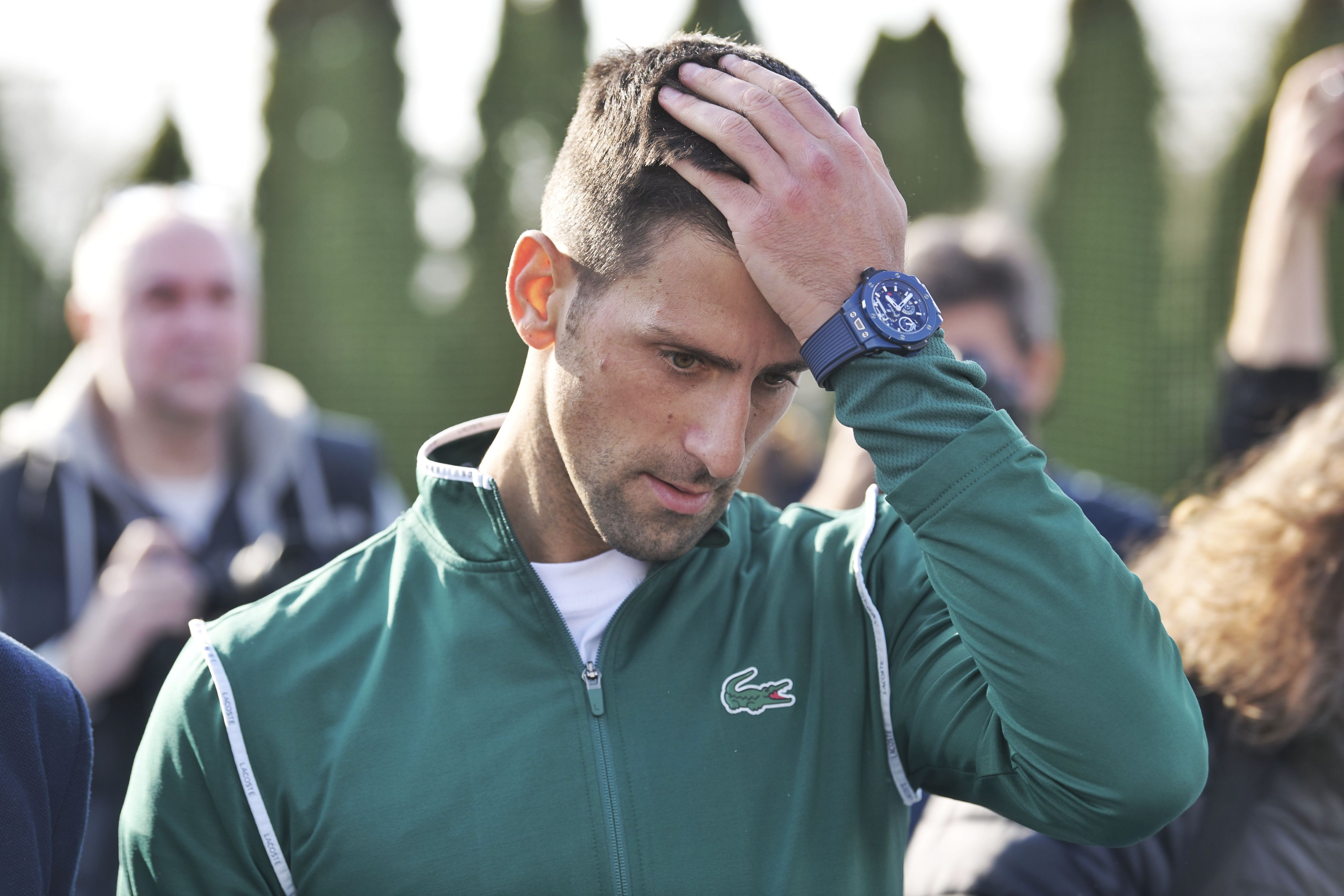 Beograd, 22.02.2023. Sportski centar Milan Gale Muškatirović, Teniski centar Novak, Novak Đoković trening Foto: Goran Srdanov/Nova.rs