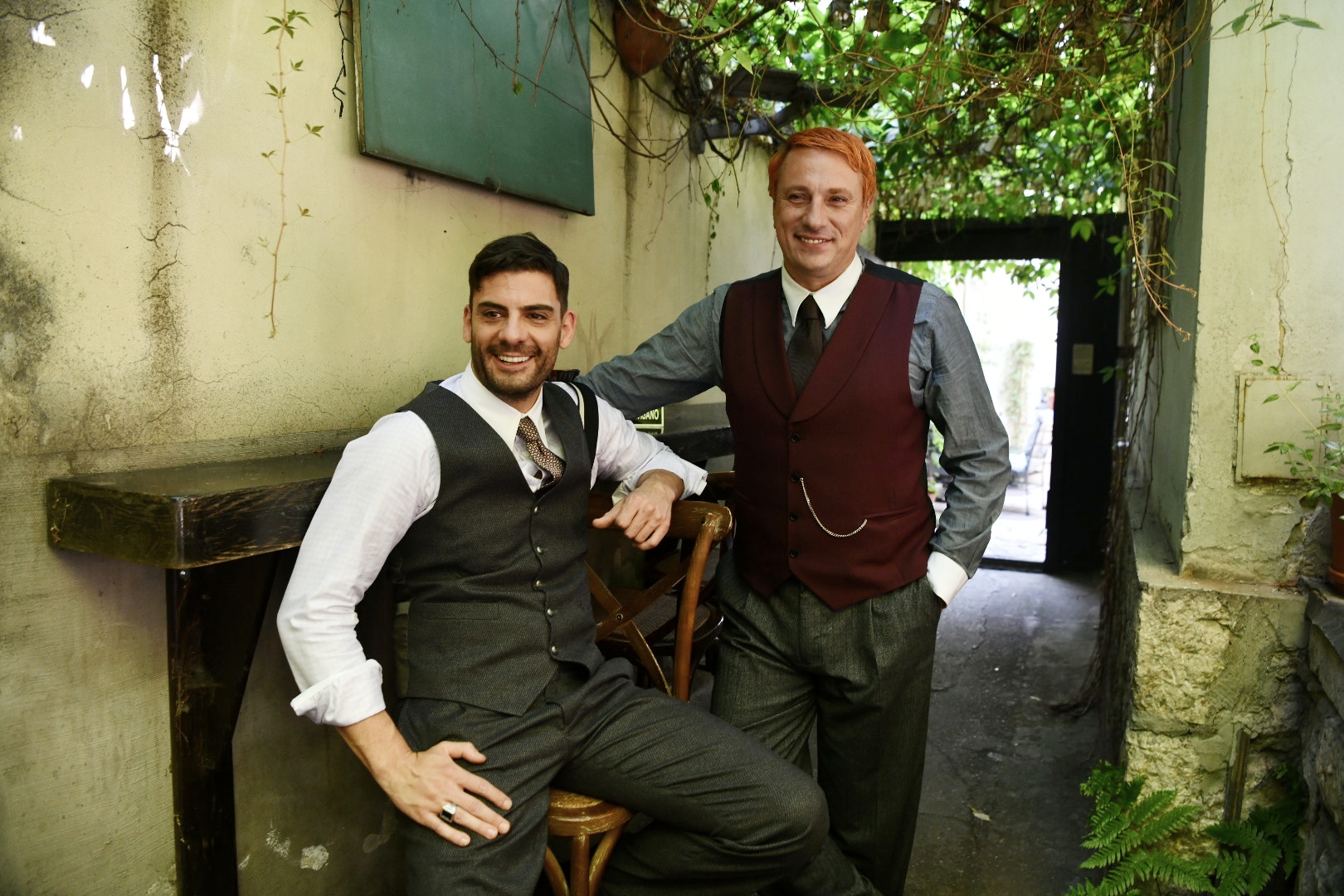 beograd 14.07.2025 senke nad balkanom snimanje serija, milan maricic andrija milosevic     foto Vesna lalić/Nova.rs