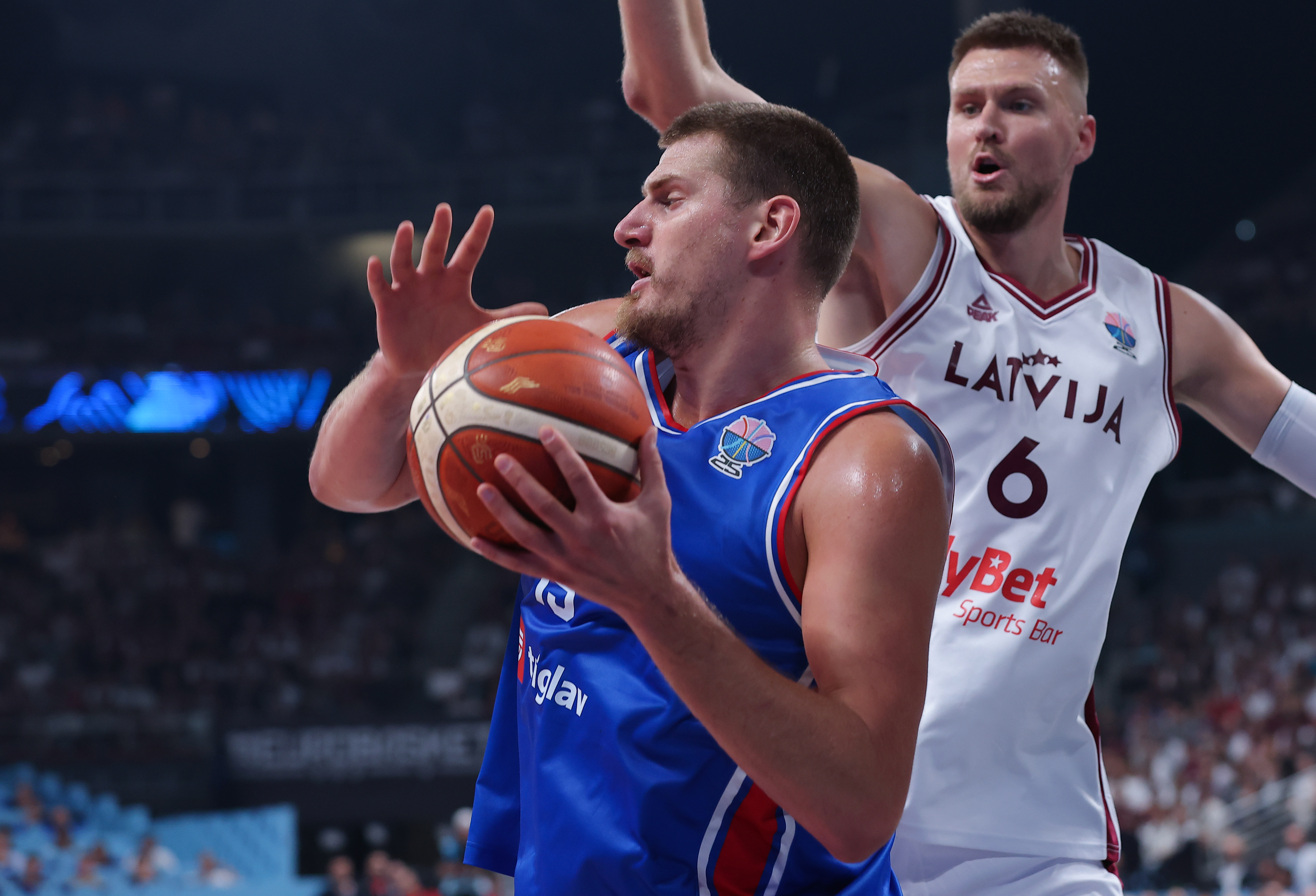 Serbia vs Latvia, Group A FIBA Basketball Eurobasket 2025