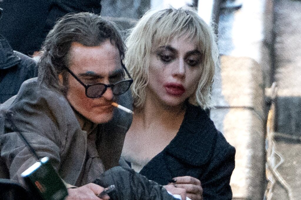 Joaquin Phoenix, Lady Gaga
'Joker: Folie a Deux' on set filming, New York, USA - 02 Apr 2023,Image: 766858565, License: Rights-managed, Restrictions: , Model Release: no, Credit line: Kristin Callahan / Shutterstock Editorial / Profimedia