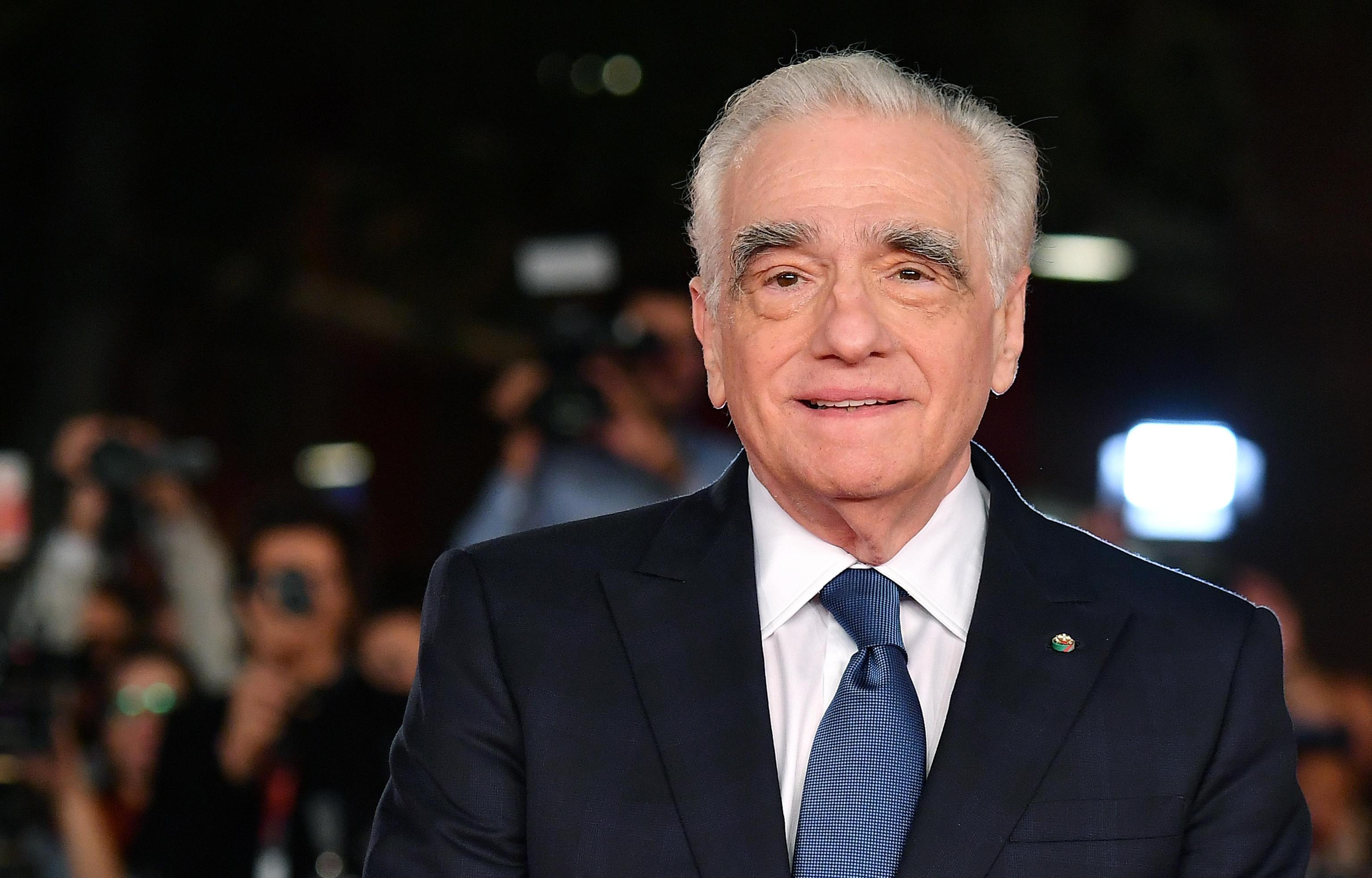 epa07939013 US director Martin Scorsese arrives for the screening of 'The Irishman' at the 14th annual Rome Film Festival, in Rome, Italy, 21 October 2019. The film festival runs from 17 to 27 October 2019.  EPA-EFE/ETTORE FERRARI