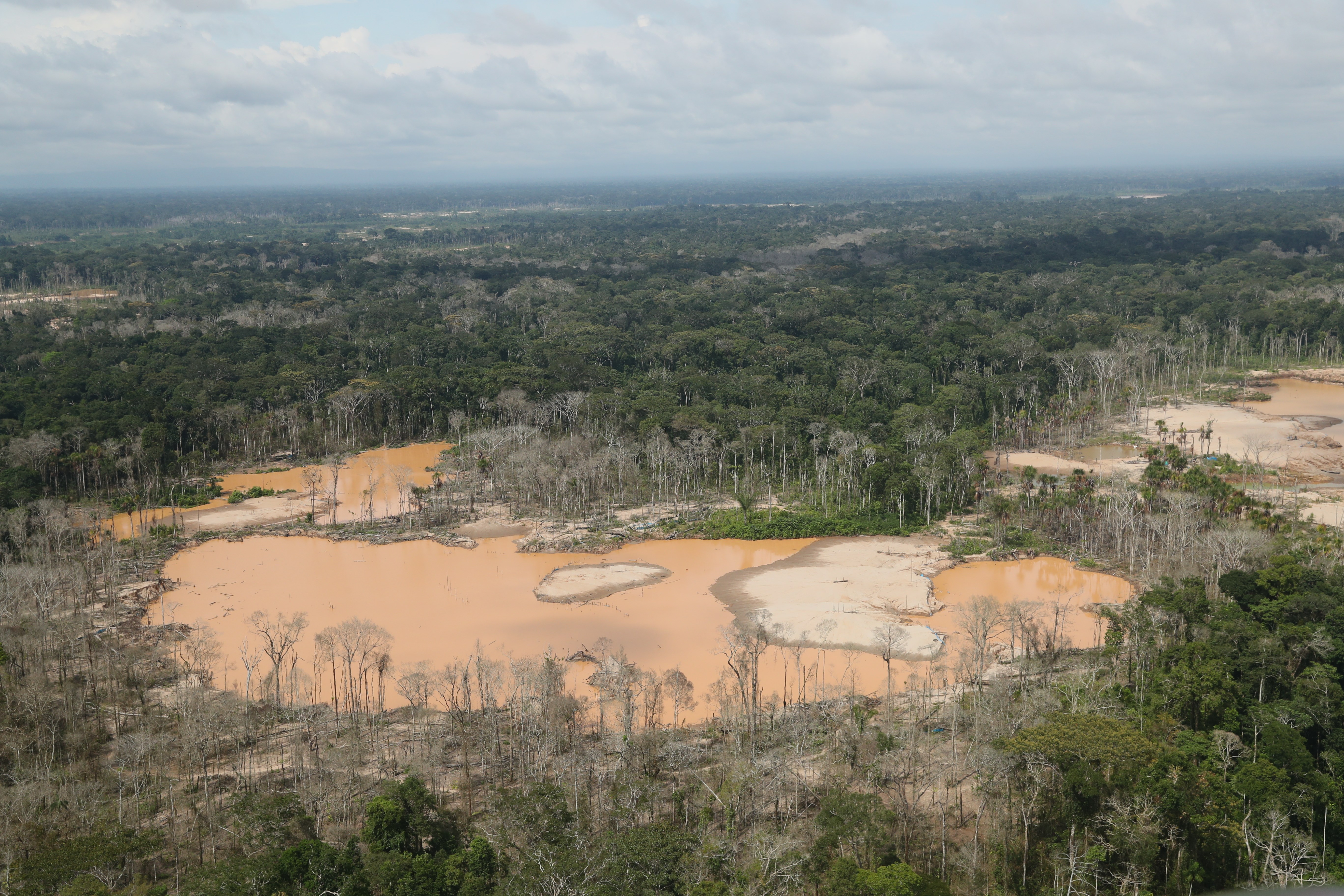 Peru establishes military bases in the Amazon to combat illegal mining
