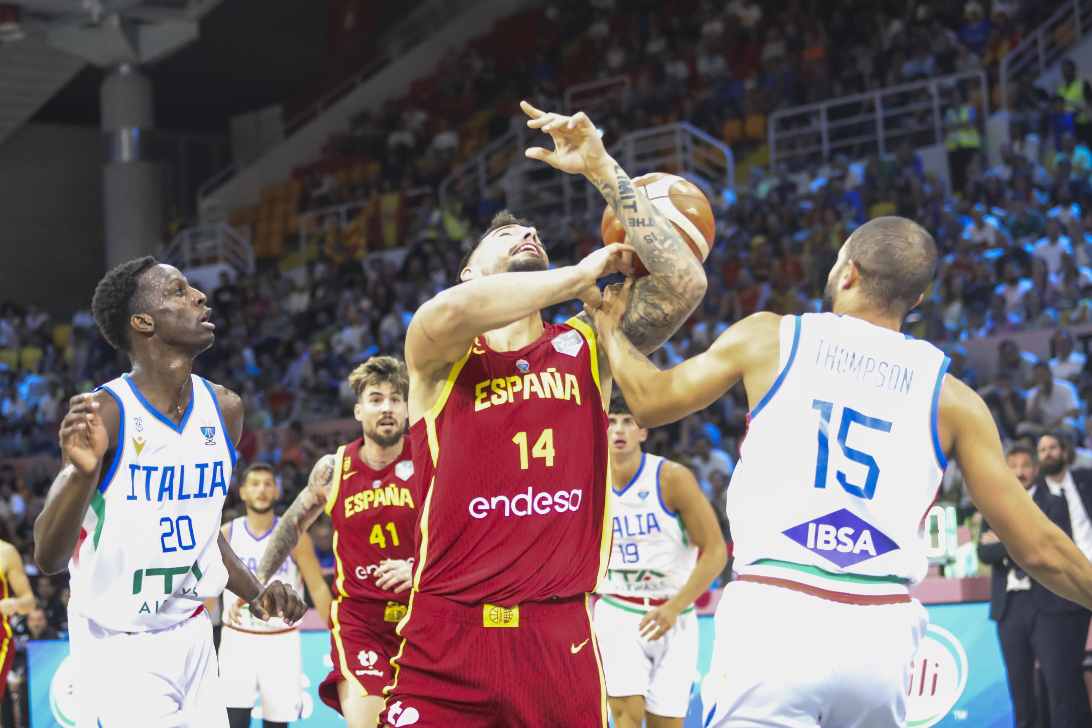 Cyprus : Italy plays against Spain for the Fiba Eurobasket 2025