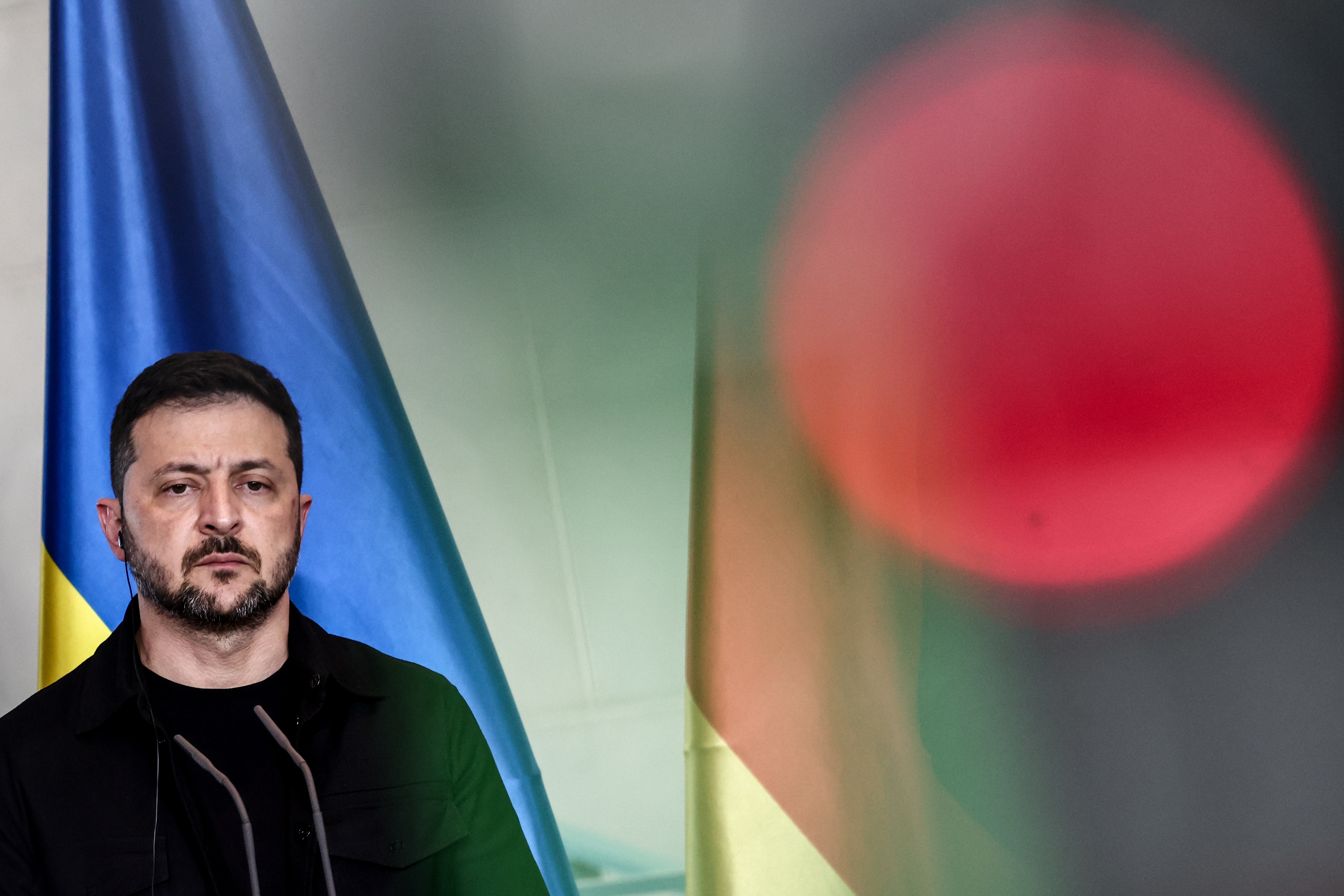 Ukraine's President Zelensky visits Berlin
