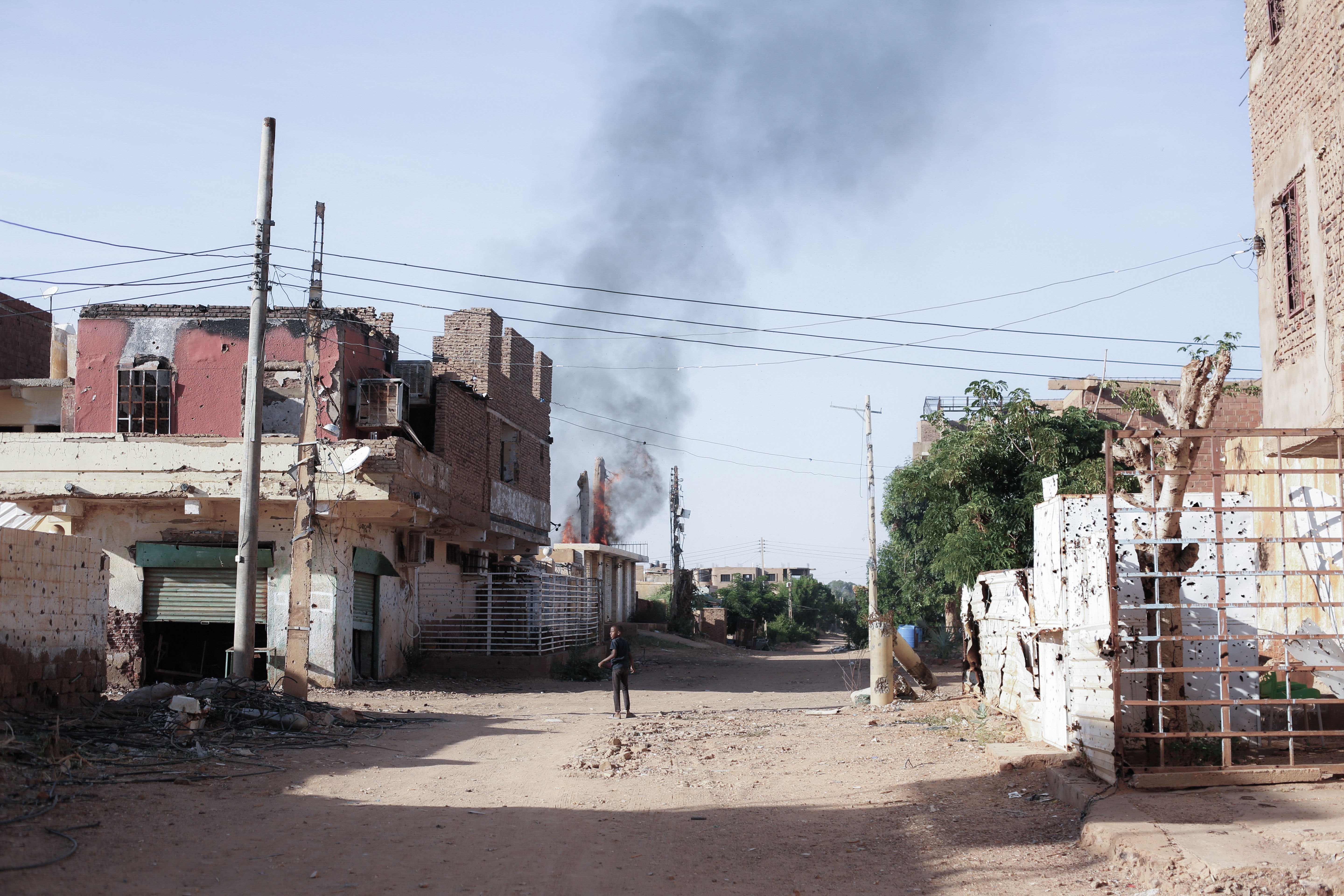 Ongoing conflict in Sudan