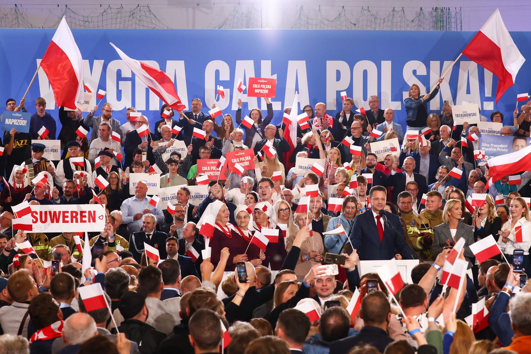 Rafal Trzaskowski Presidential Election Night In Poland