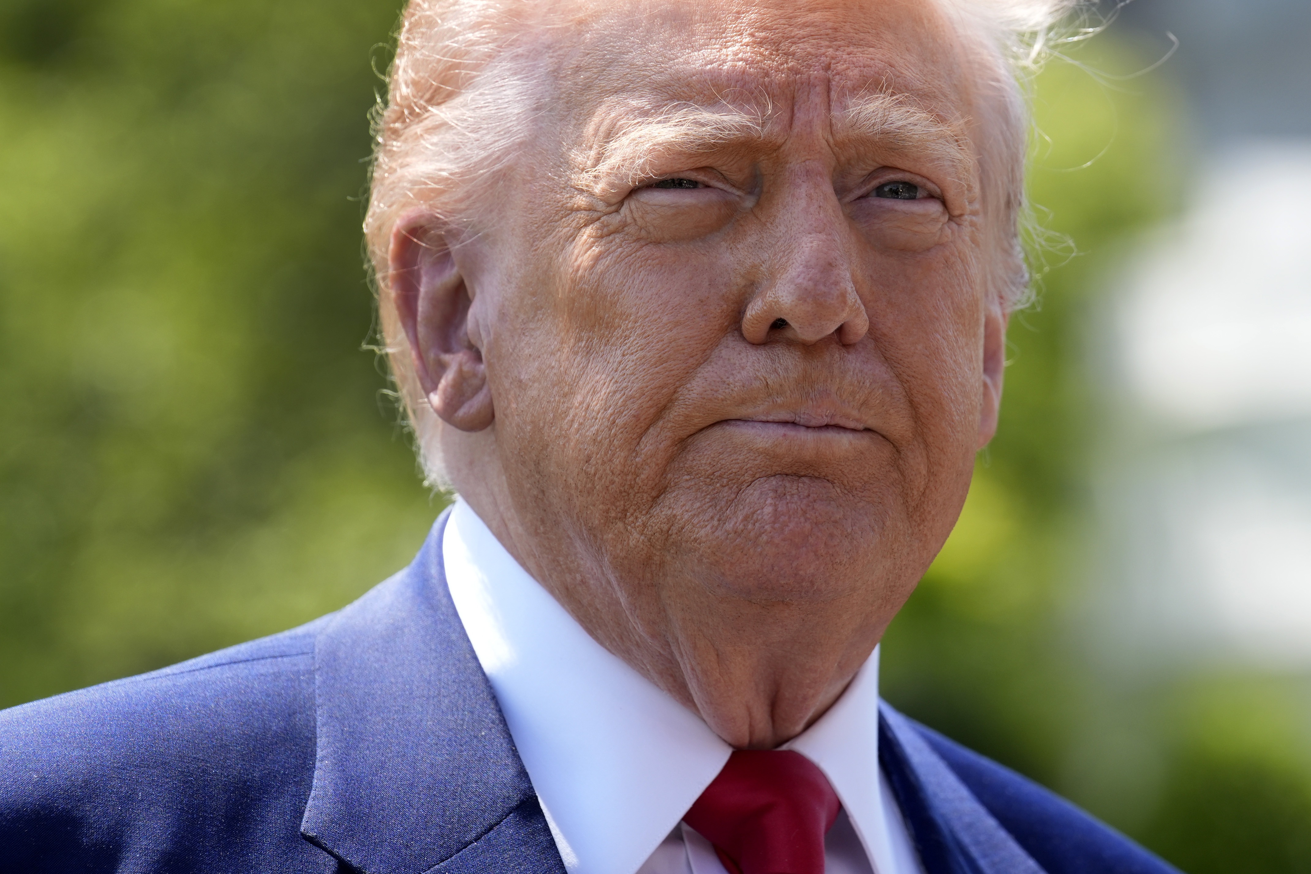 US President Donald Trump departs to Michigan on his 100 days in office