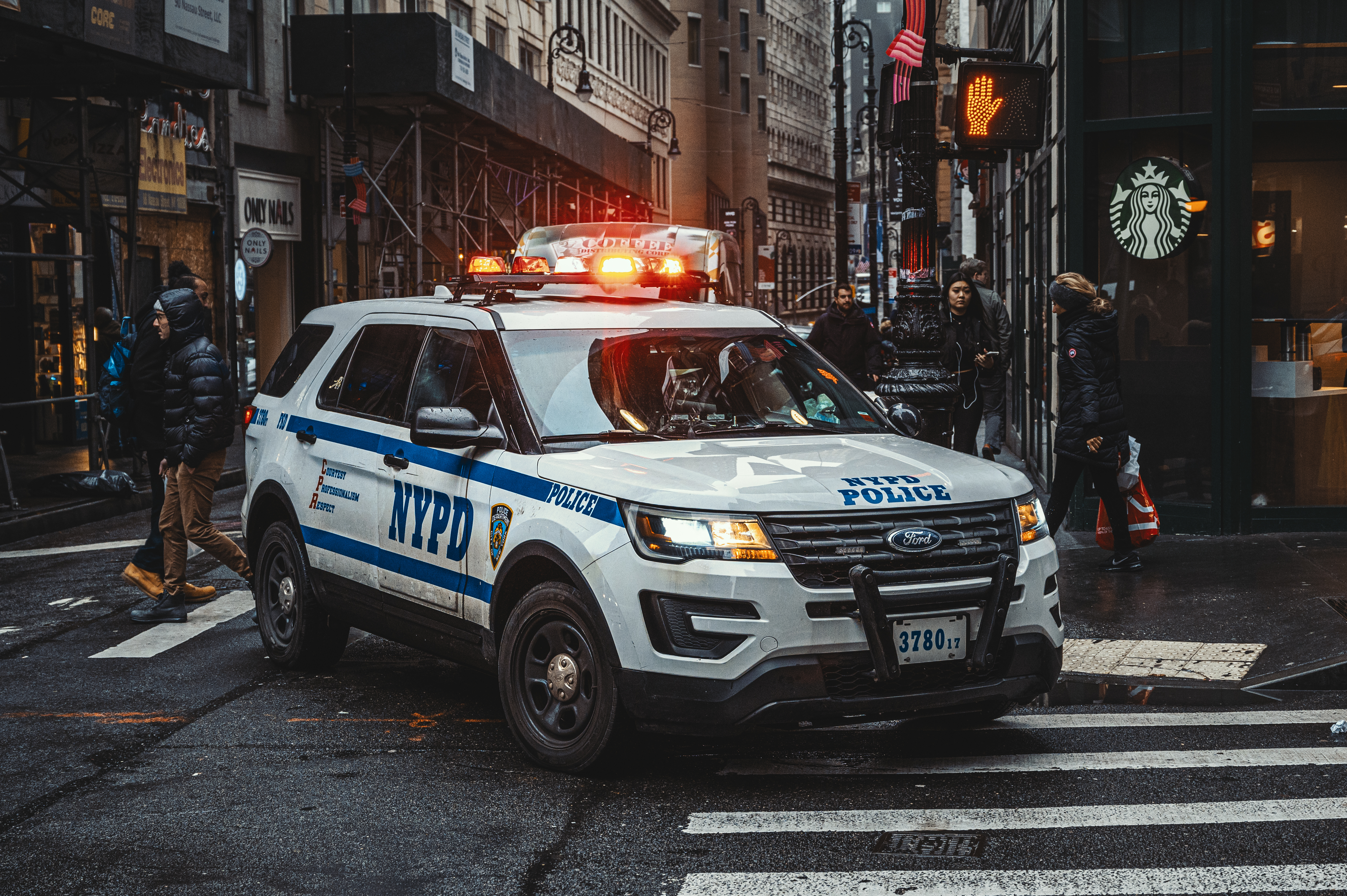 New,York,,New,York/usa,-,February,6th,2020:,Modern,Police