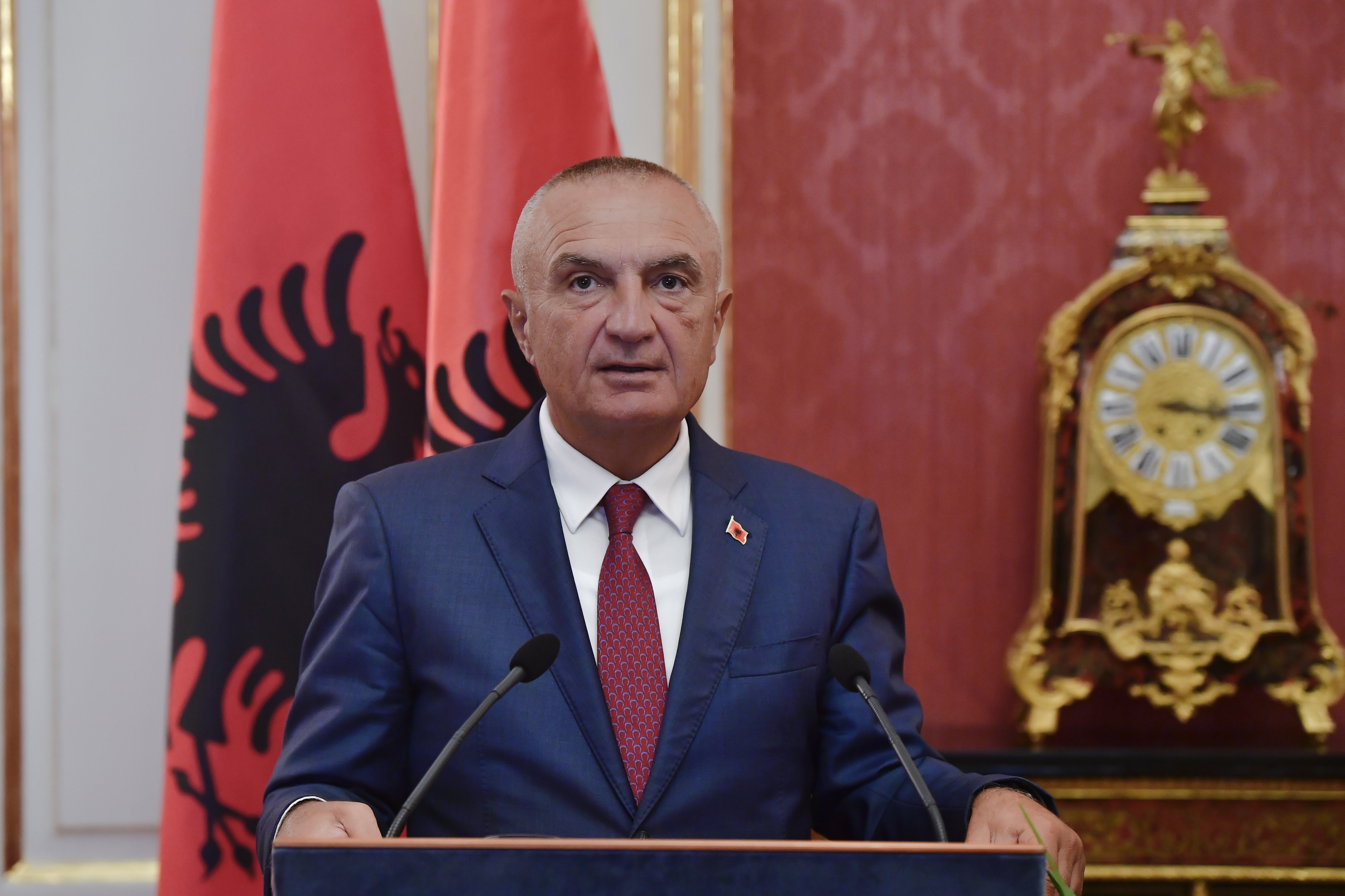 Albanian President Ilir Meta in Hungary