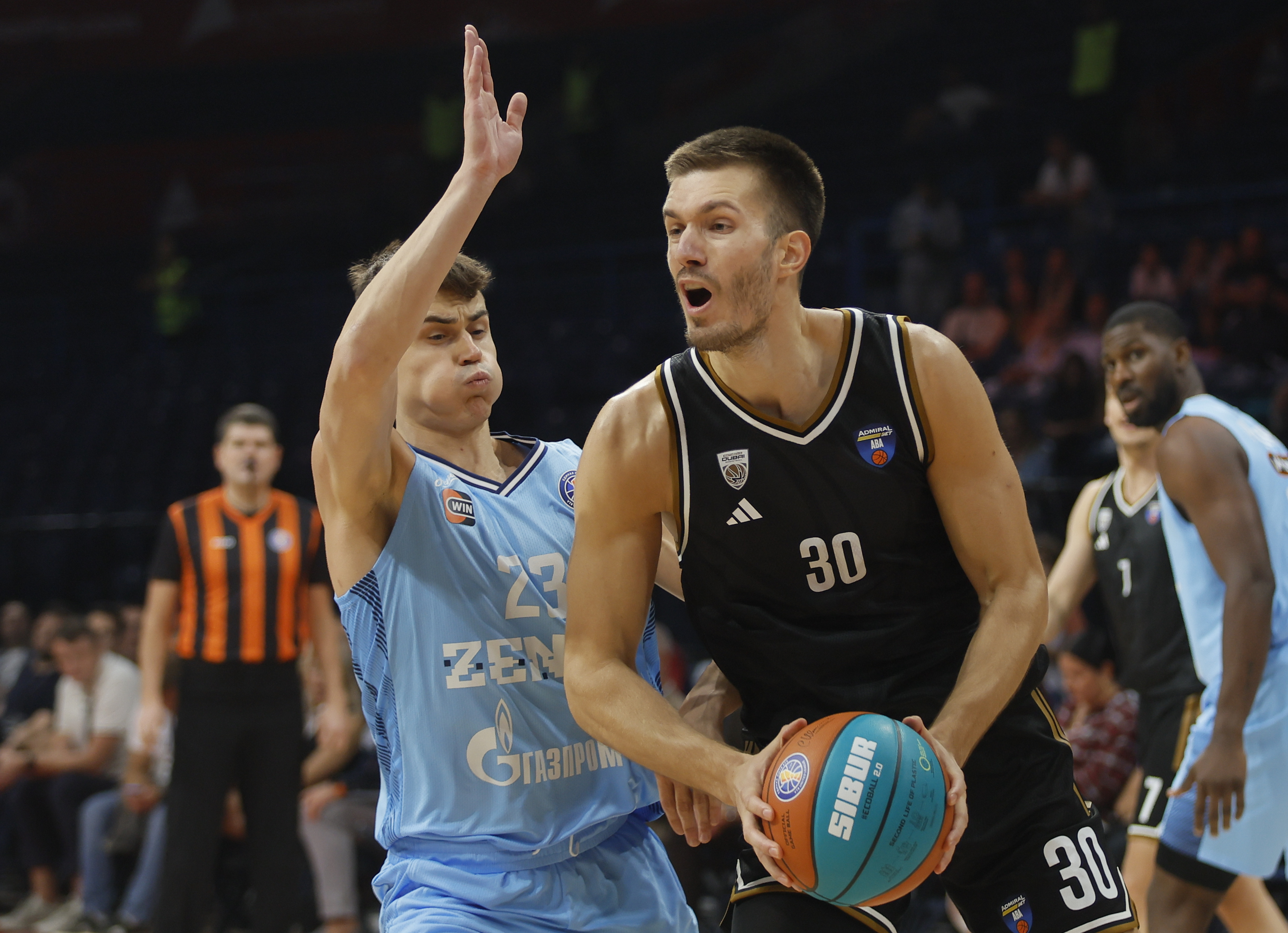 during  the VTB Super Cup 2025 match between Zenit and Dubai at Belgrade Arena on September 24, 2025 in Belgrade, Serbia. (Photo by Srdjan Stevanovic/Starsport.rs ©)