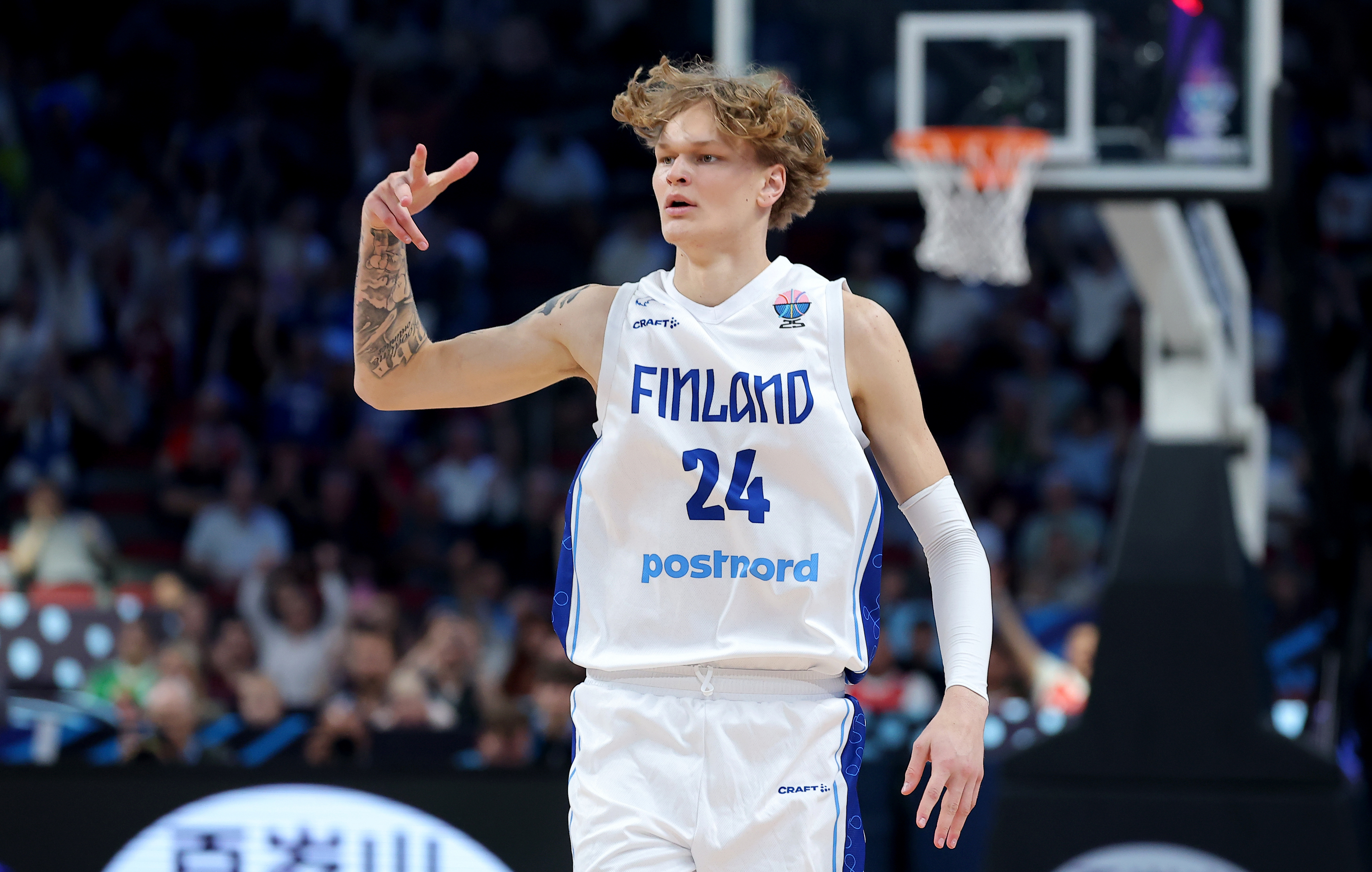 Finland vs Georgia, Round of 8 FIBA Basketball Eurobasket 2025