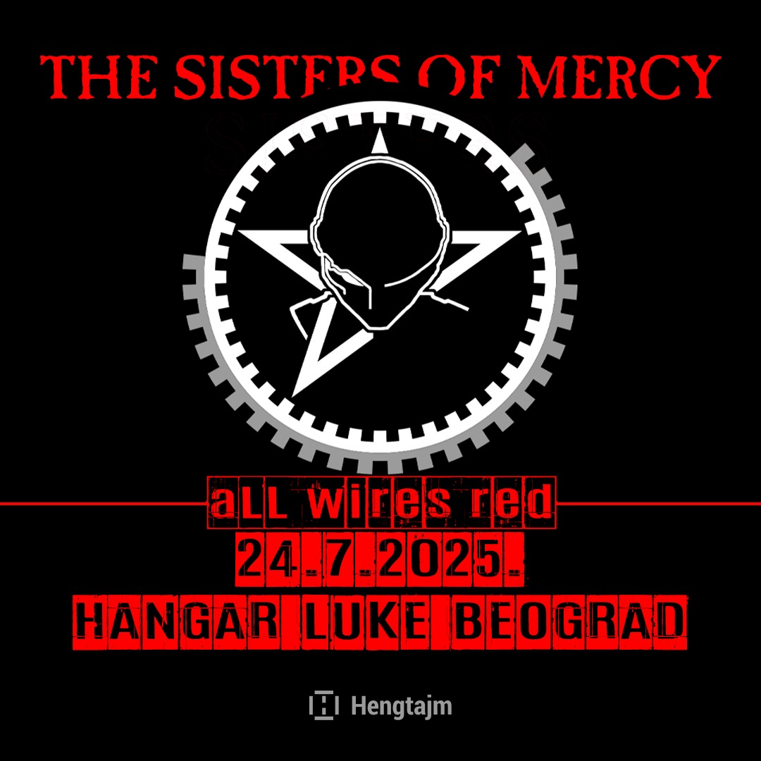 The Sisters of mercy, All wires red, koncert, Hangar luke Beograd Foto: Hengtajm/Promo