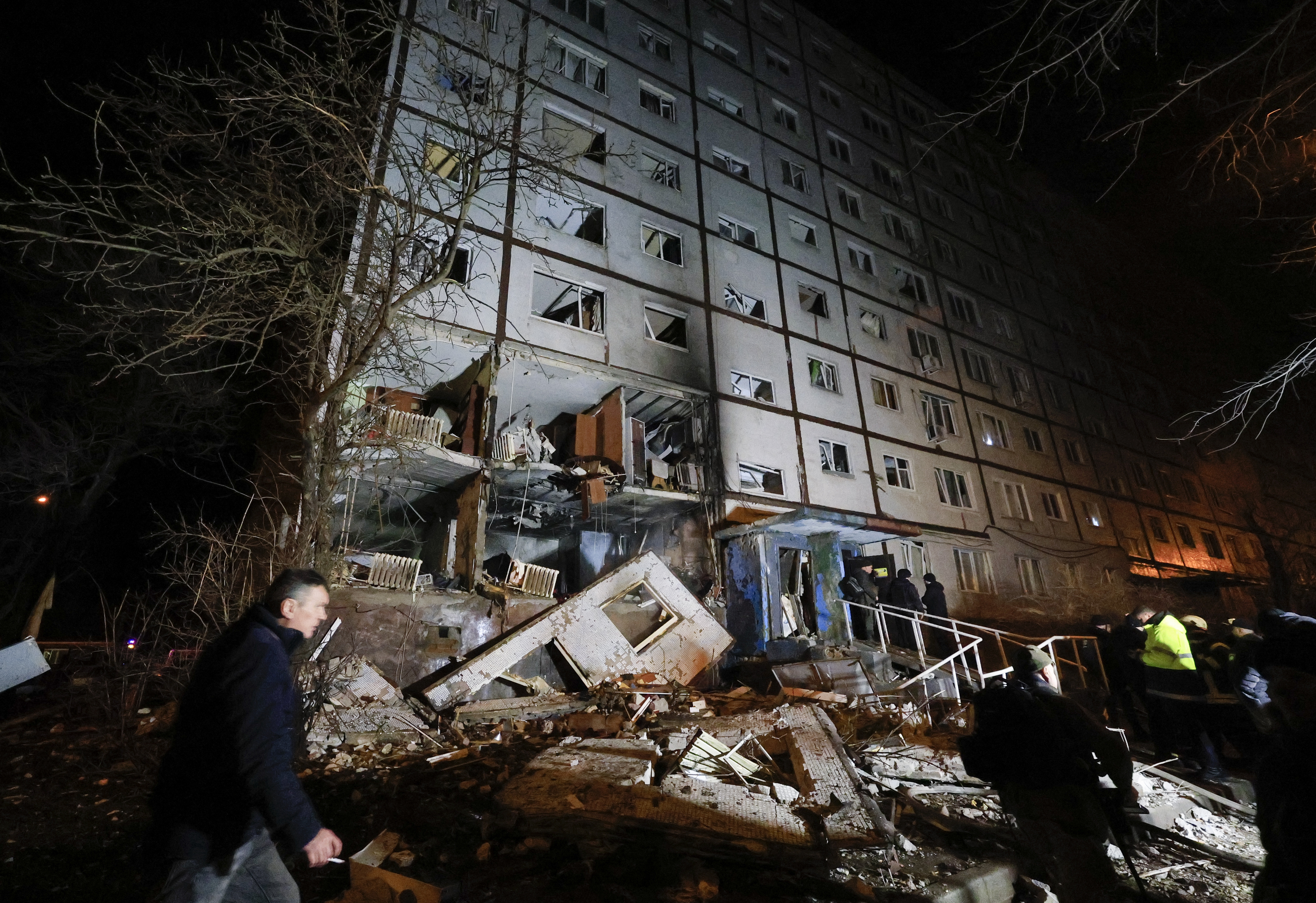 At least eight people injured in Russian drone strikes in Kharkiv