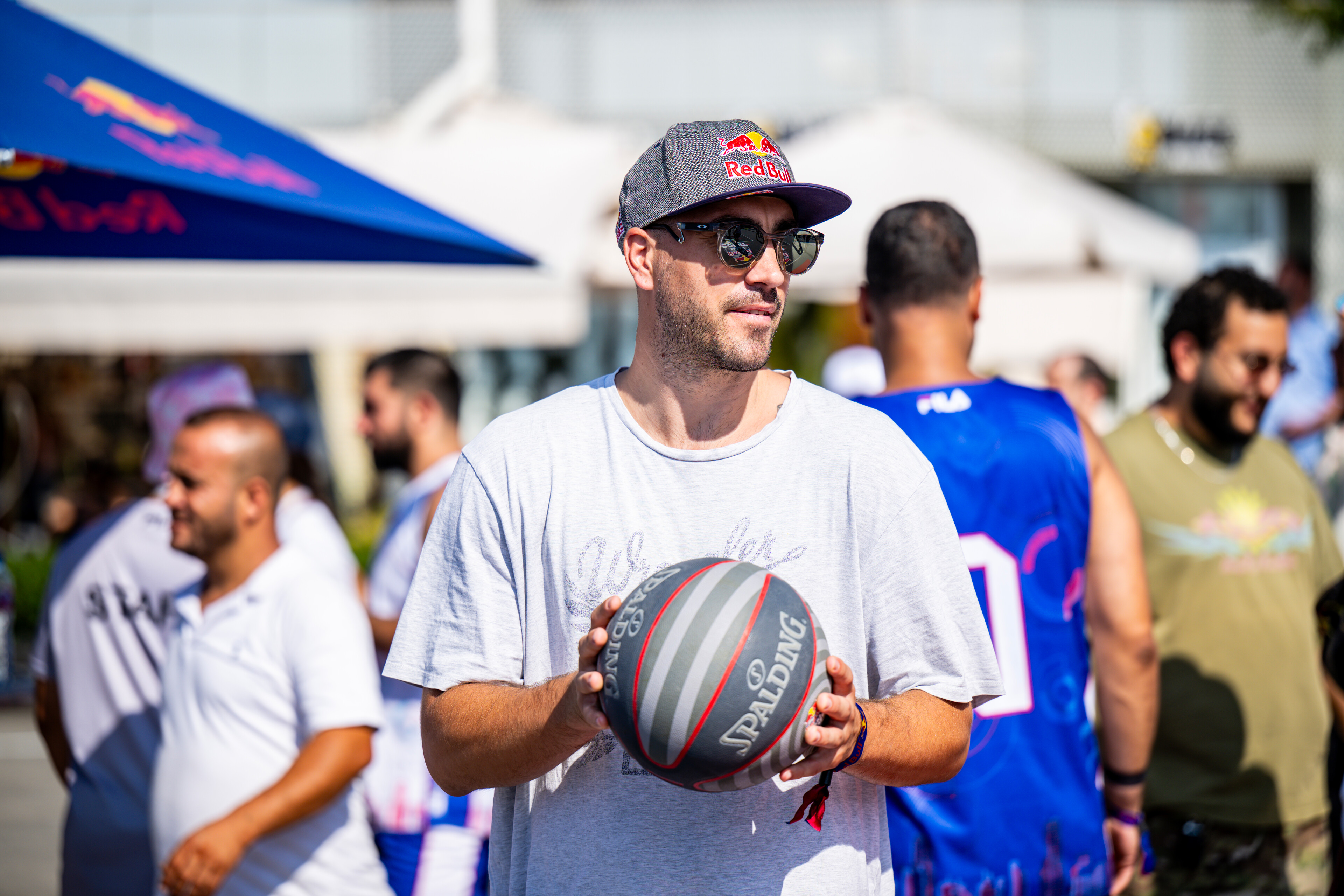 Dusan Bulut during Red Bull Half Court Qualifiers in Beirut, Lebanon on September 06, 2025. // Akl Yazbeck / Red Bull Content Pool // SI202509080560 // Usage for editorial use only //
