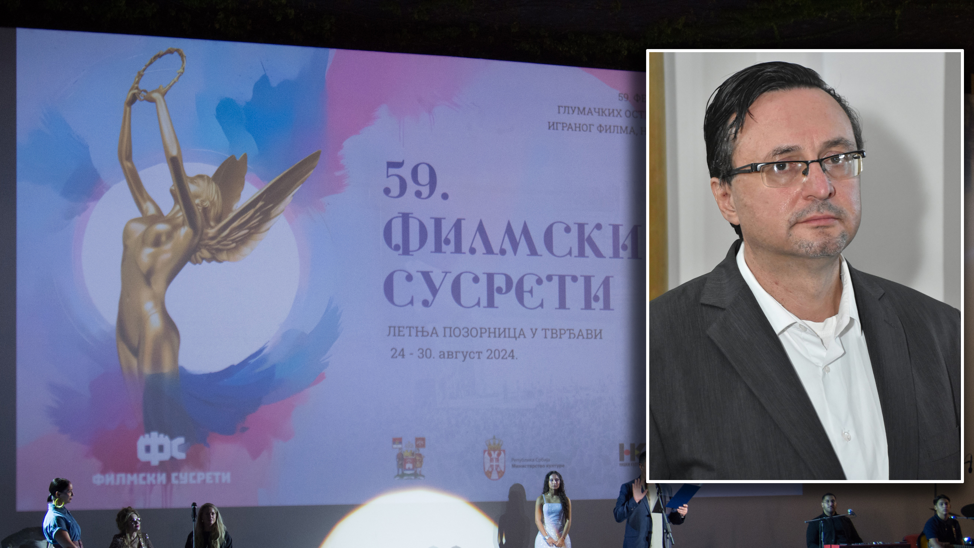 With the traditional awarding of the greatest acting awards and the ceremonial closing, the 59th Festival of Actors' Accomplishments in Feature Films - Film Encounters Nis 2024 ended in Nis.Tradicionalnom dodelom najvecih glumackih priznanja i svecanim