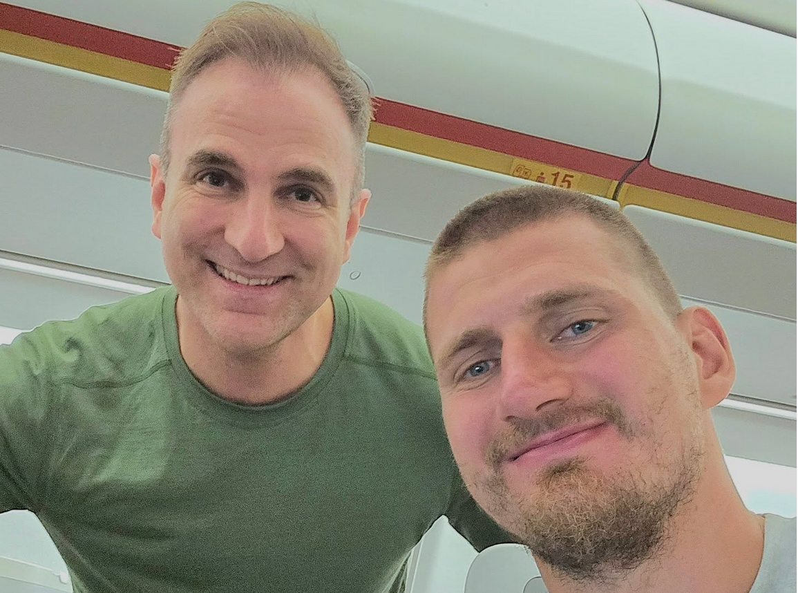 Stefan Milenković i Nikola Jokić