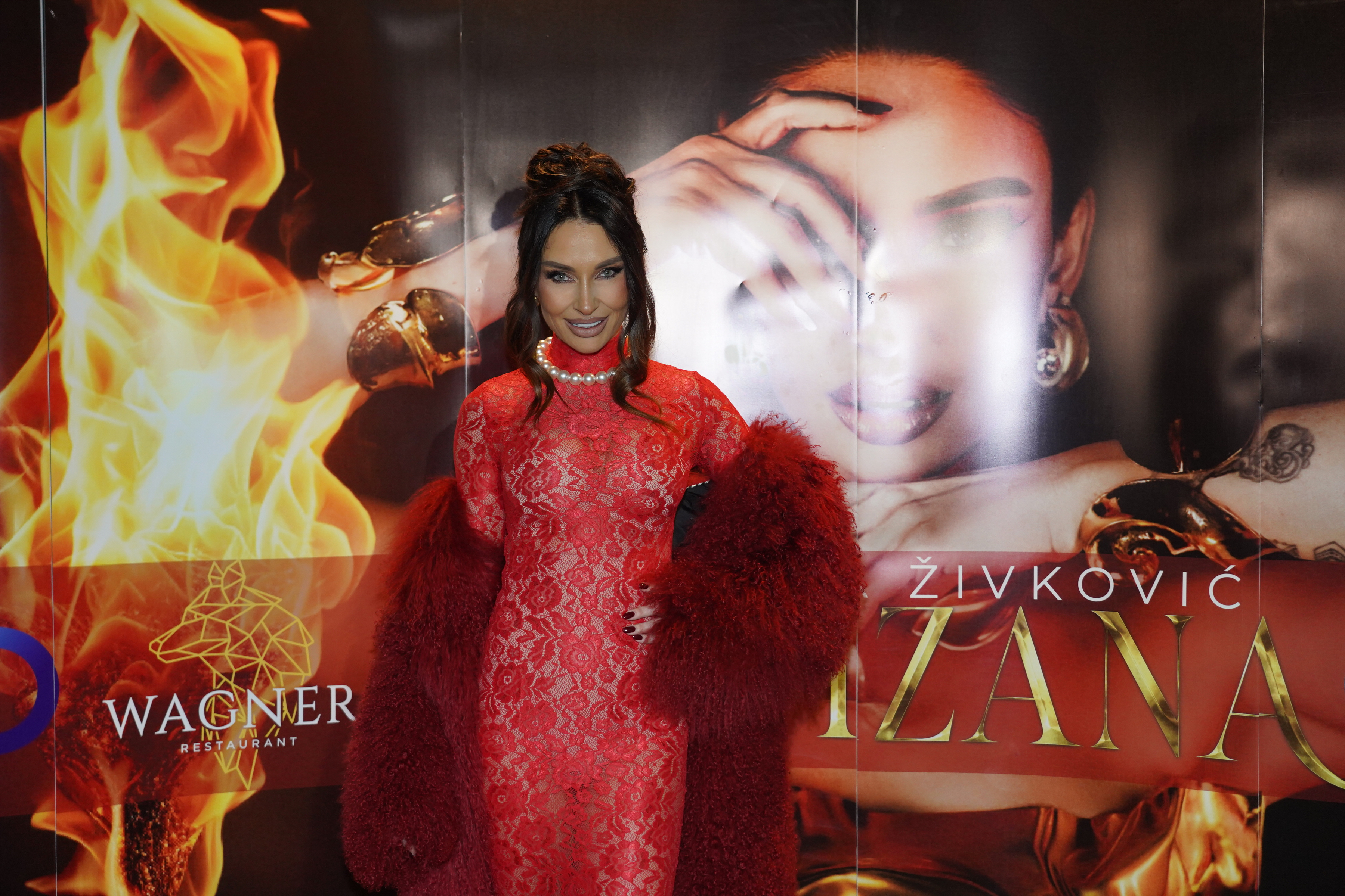 The promotion of Katarina Kace Zivkovic's third studio album titled "Kurtizana" was held at the Wagner restaurant.Promocija treceg studijskožg albuma pod nazivom "Kurtizana" Katarine Kace Zivkovic odrzana je u restoranu Wagner.