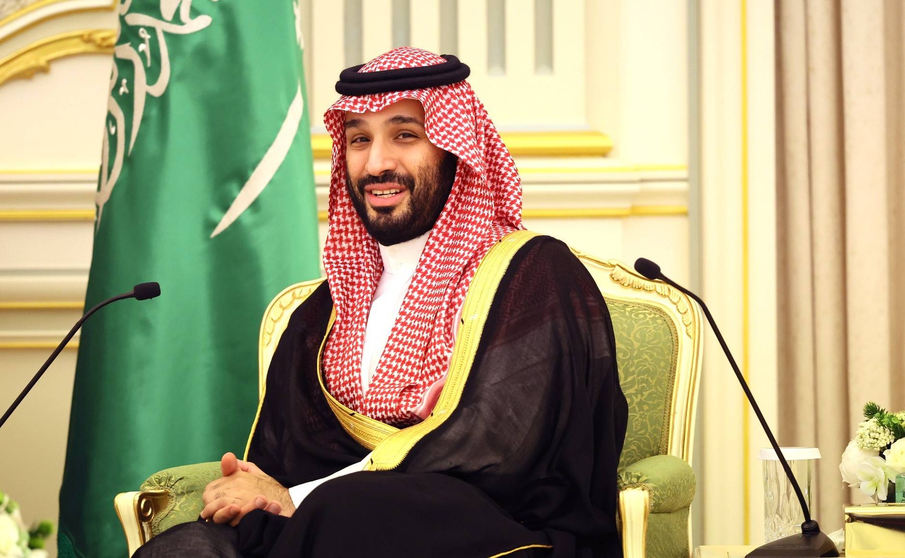 Russia s President Vladimir Putin and Saudi Crown Prince Mohammed bin Salman holding a meeting in Riyadh Russia s Presid