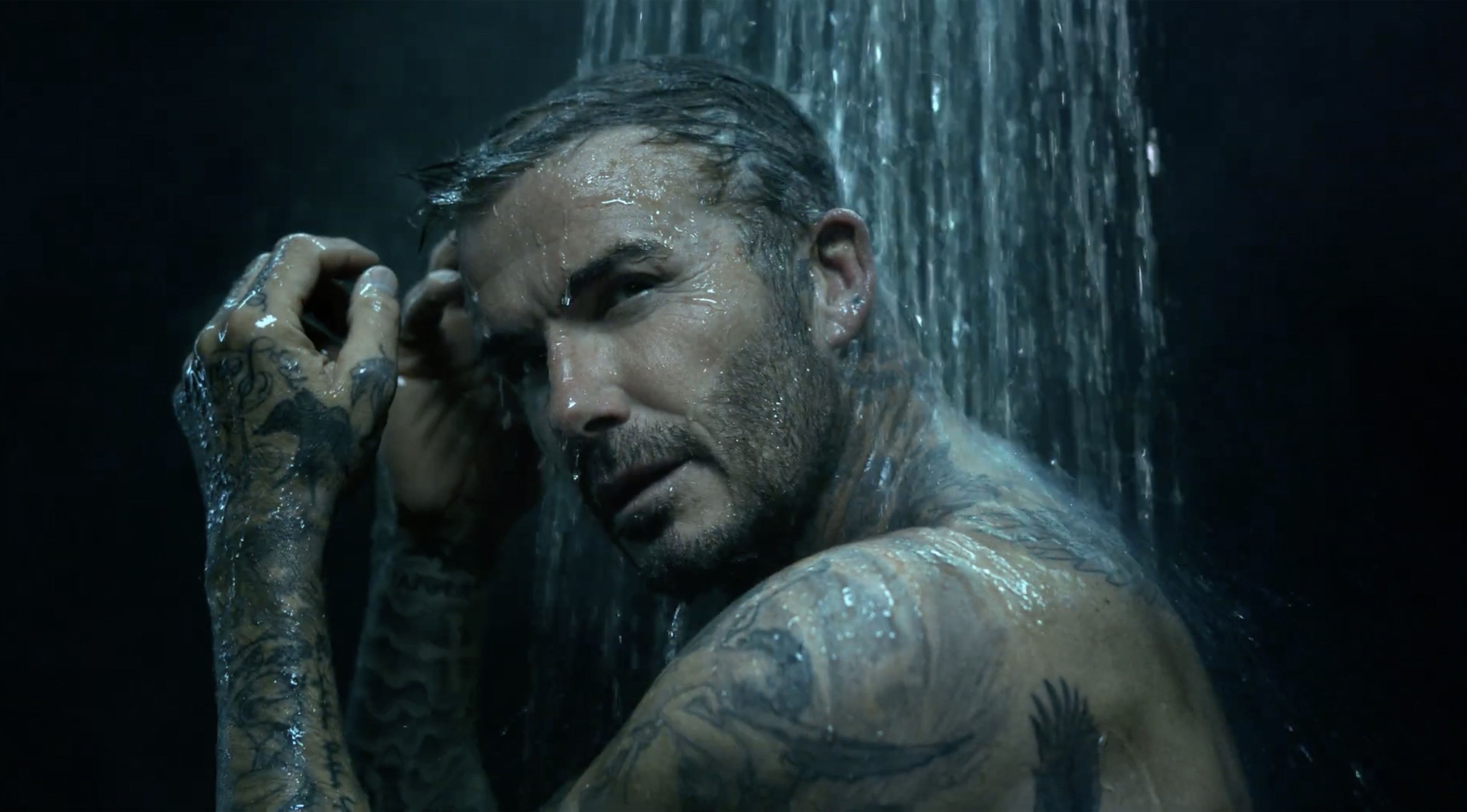 Beckham in good shape for Boss underwear commercial