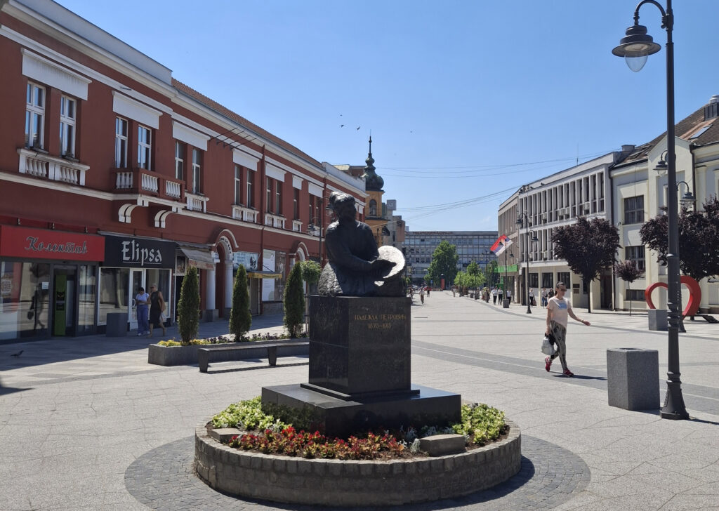 Čačak, spomenik Nadežda Petrović