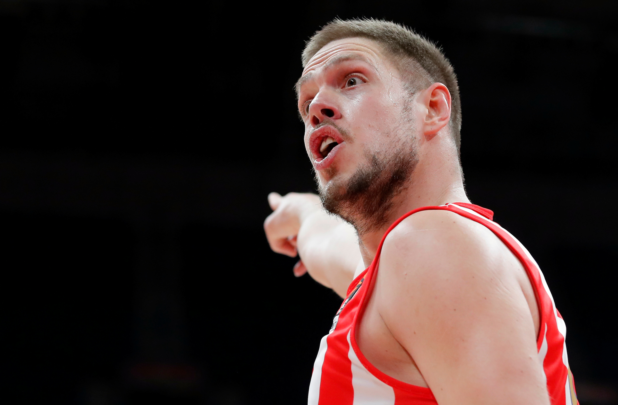 Euroleague basketball match between Crvena Zvezda and Maccabi in Belgrade, Serbia March 6.  Beograd, Srbija 6.3.2020.