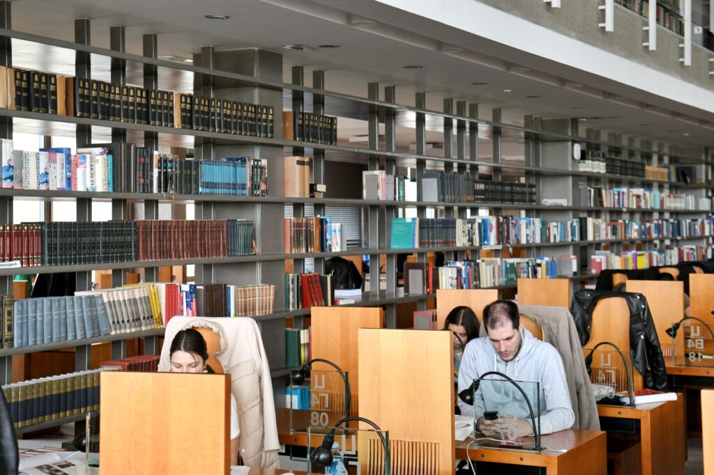 Beograd 28. februar 2024. Dan Narodne biblioteke Srbije Narodna biblioteka prostorije enterijer citaonica Foto:Filip Krainčanić/Nova.rs