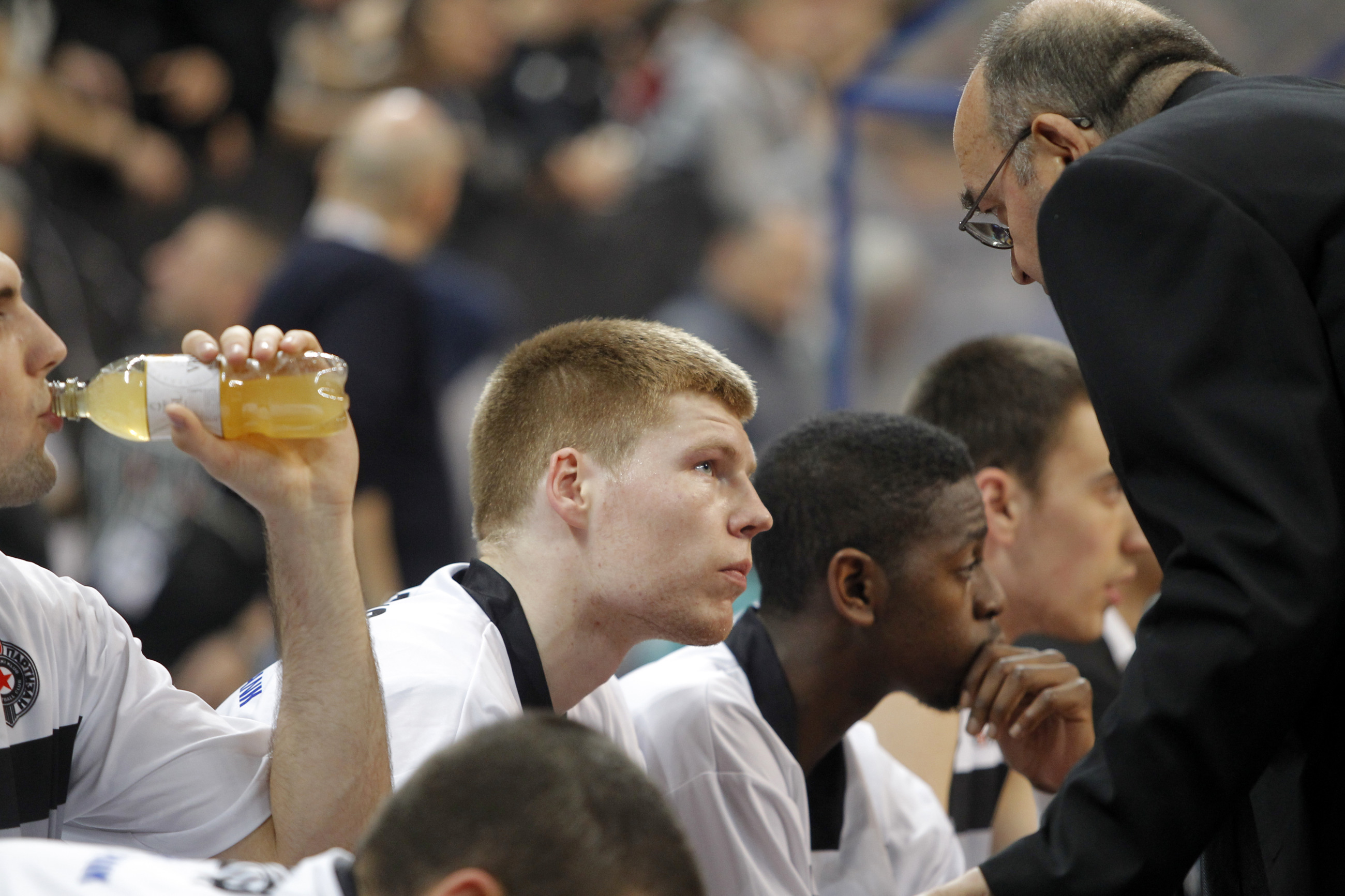 Euroleague basketball match Partizan - Maccabi Electra Makabi