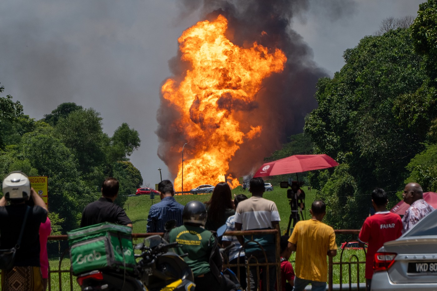 FOCUS | 63 hospitalized after Malaysia pipeline fire