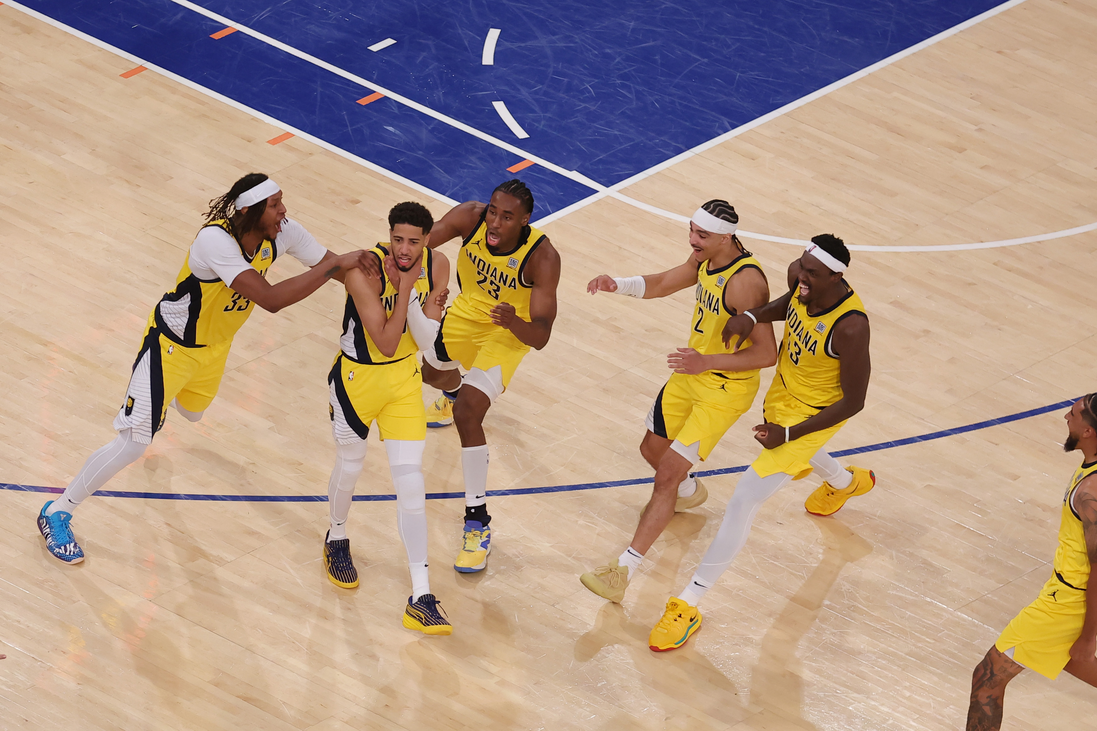 NBA: Playoffs-Indiana Pacers at New York Knicks