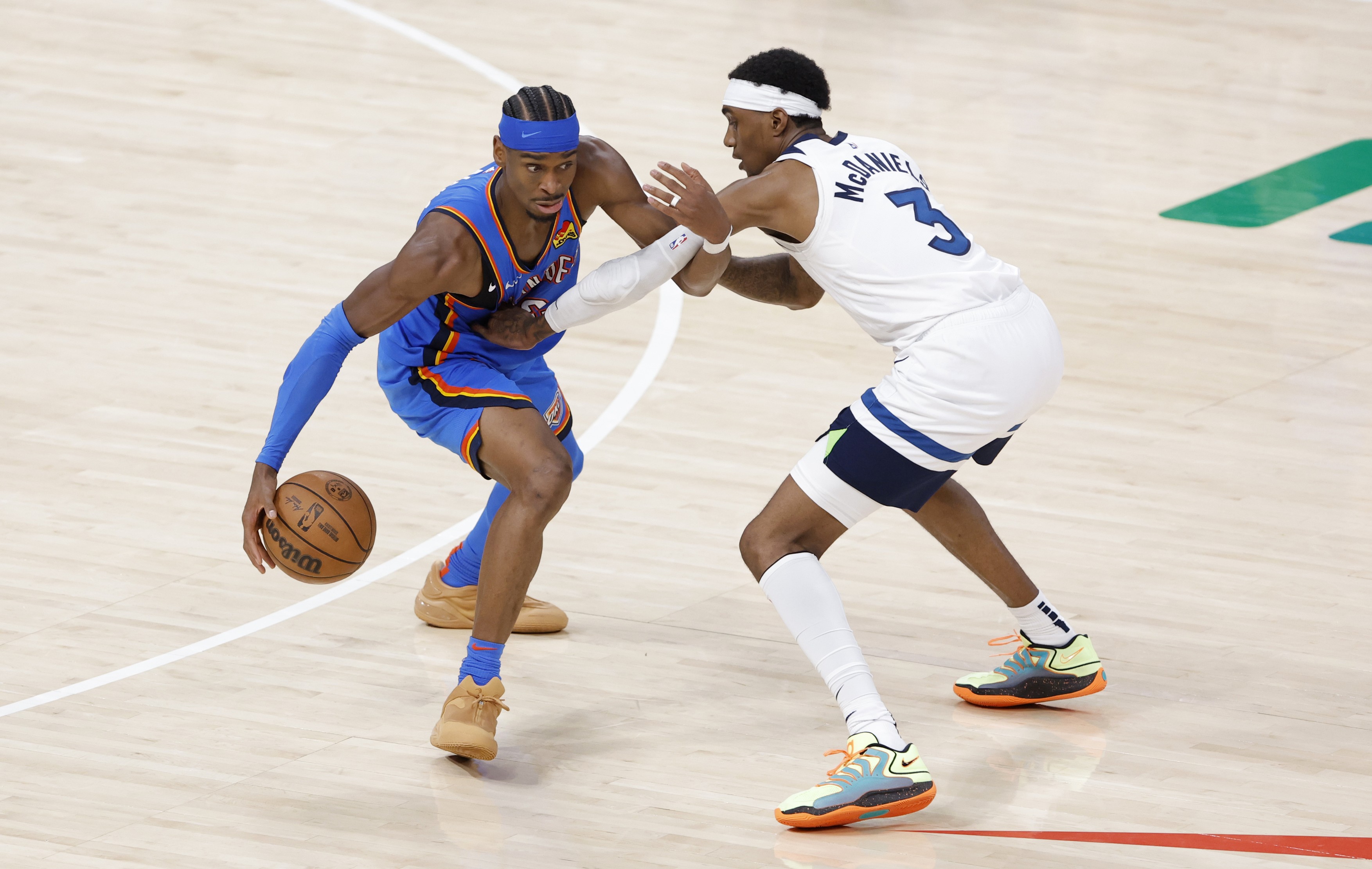 NBA: Playoffs-Minnesota Timberwolves at Oklahoma City Thunder