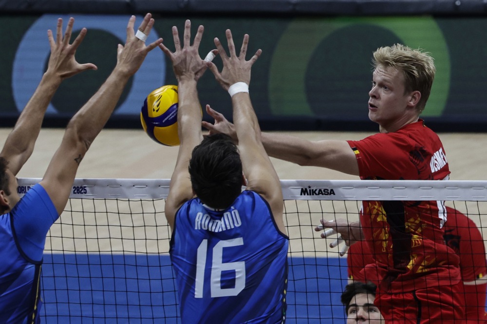 FIVB Volleyball Men's World Championship - Italy vs Belgium