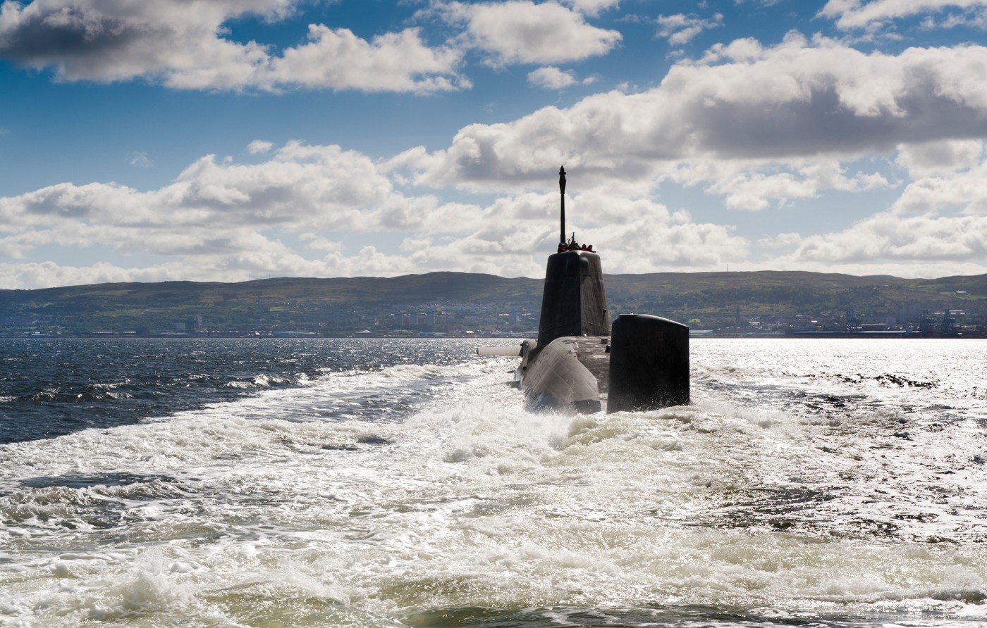 HMS Astute first of her class a nuclear powered hunter killer submarine of the the British Royal Navy on the surface,Image: 136285241, License: Rights-managed, Restrictions: , Model Release: no, Credit line: DefImage / Alamy / Profimedia