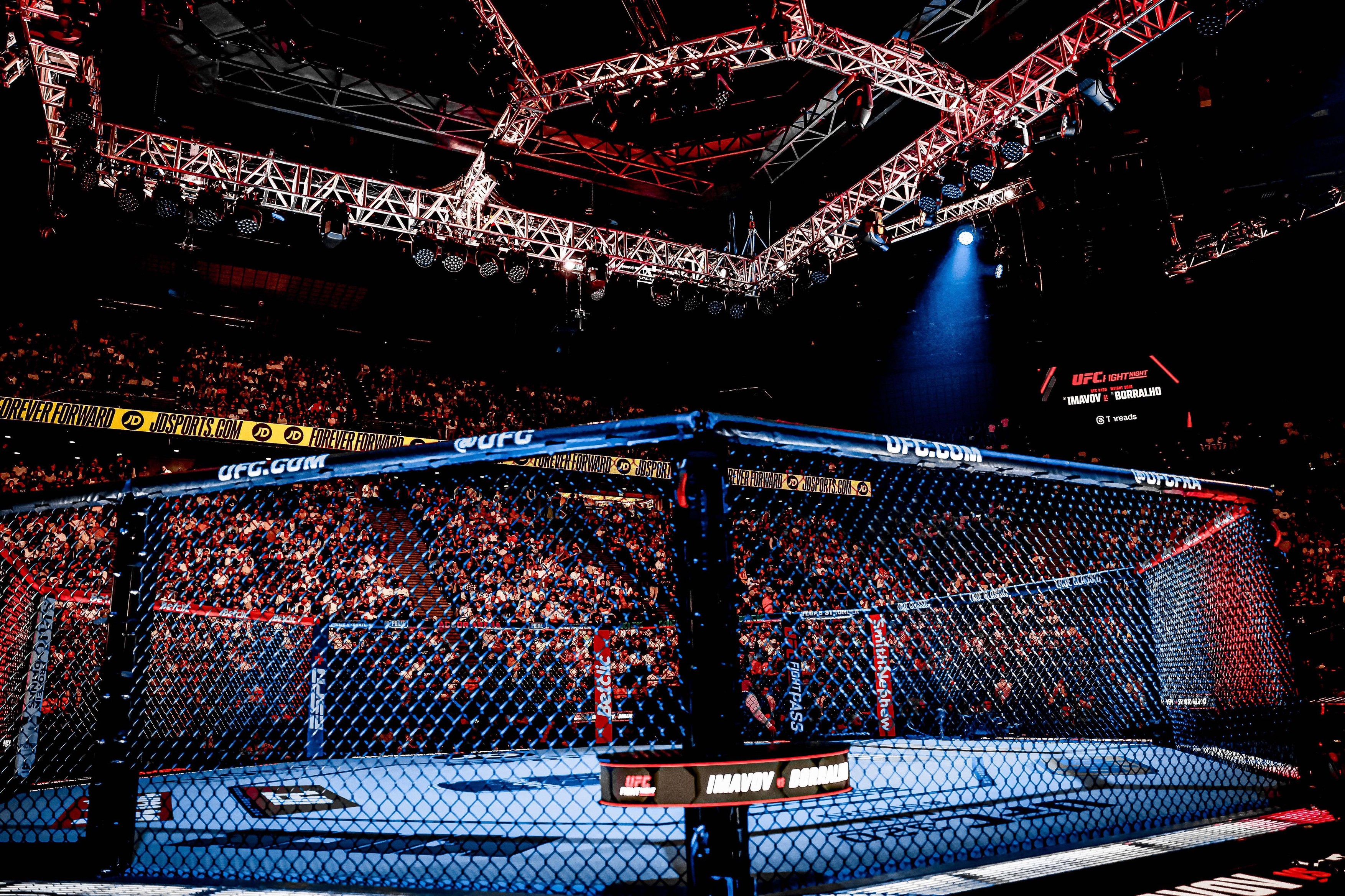 ARTS MARTIAUX MIXTES UFC PARIS 4 UFC FIGHT NIGHT 2025 AMBIANCE